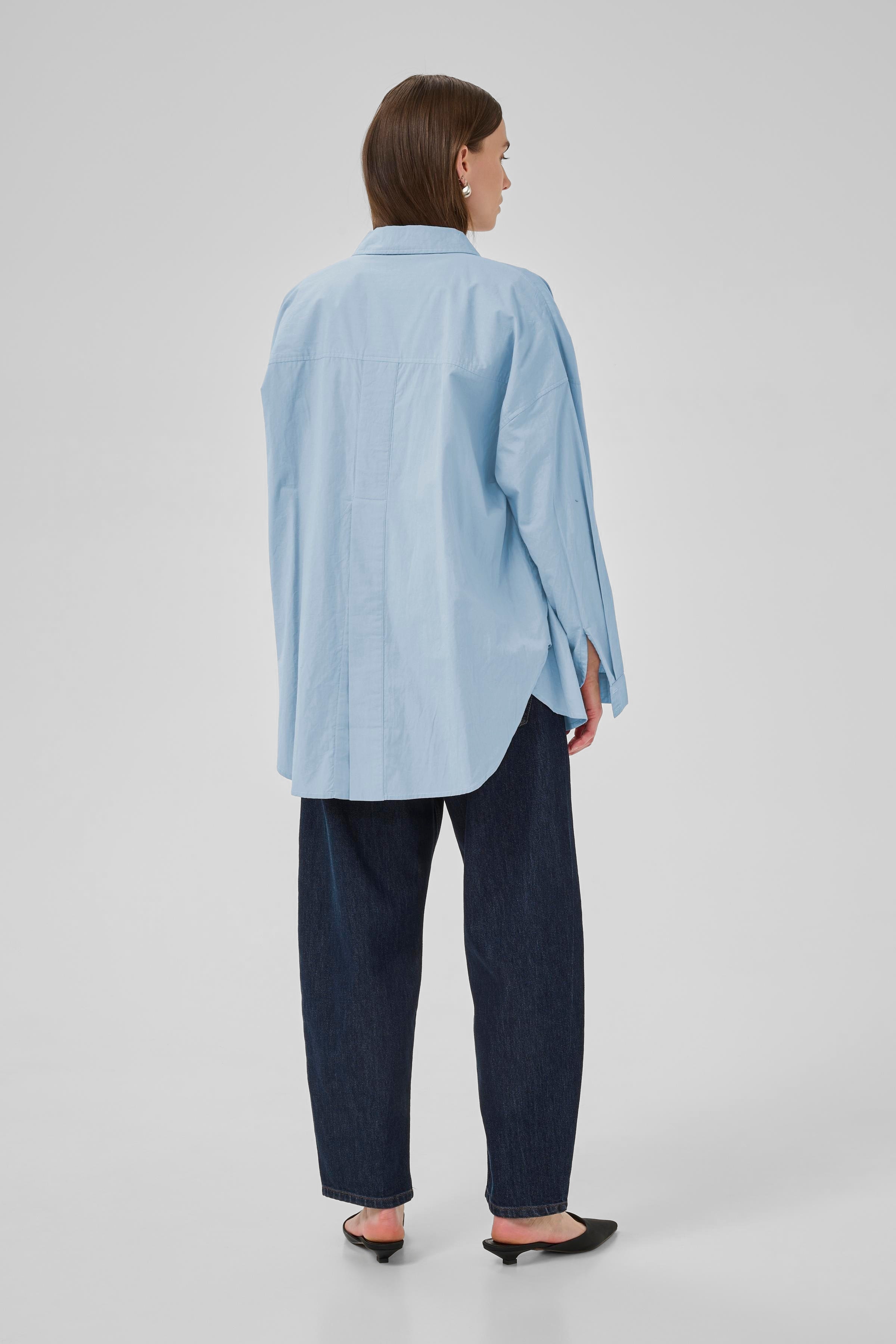 SunnaMW Boxy Overhemd LOOKBOOK BACK 10705021-144206