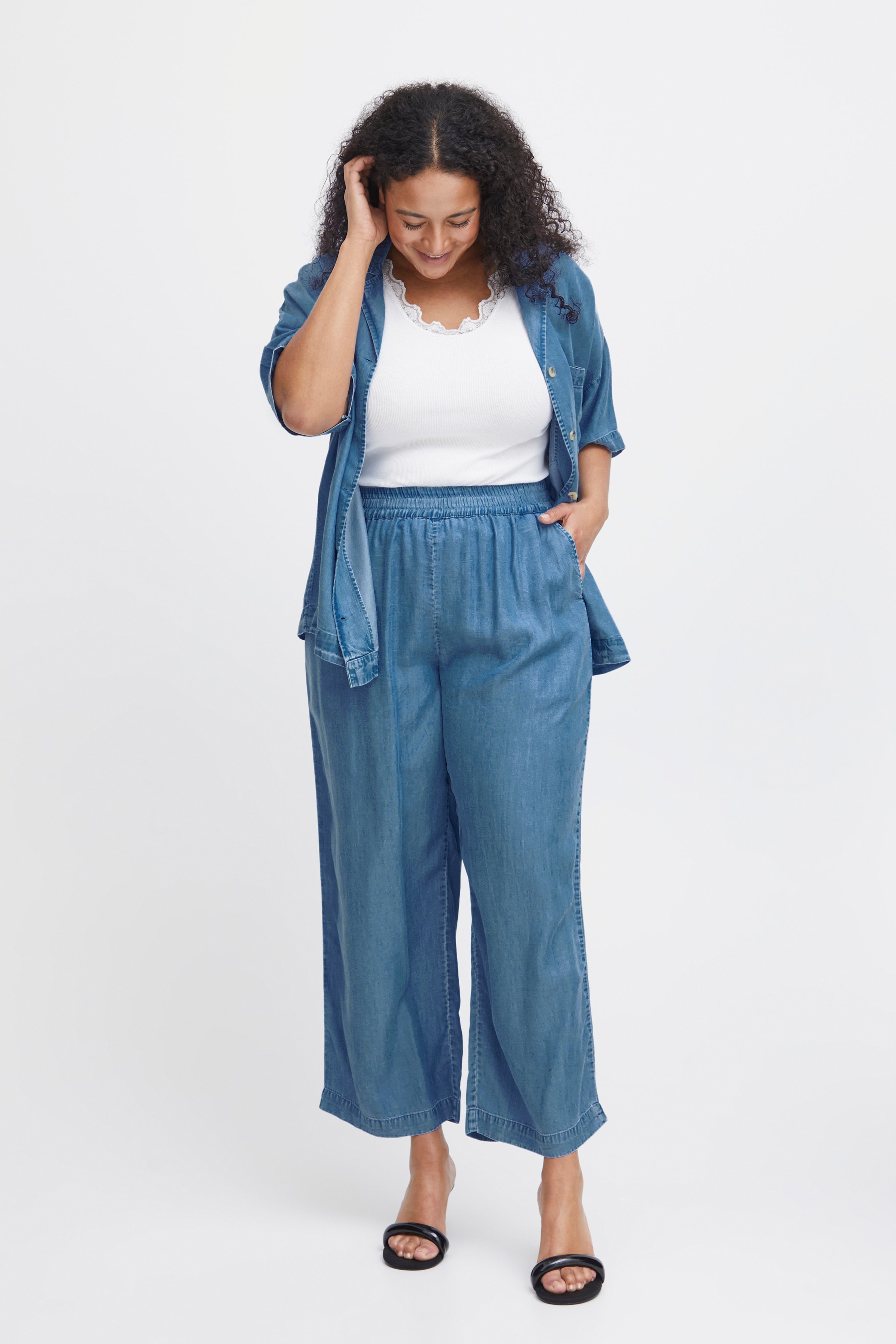 SWVIBE Bukser LOOKBOOK FRONT 20613589-200988