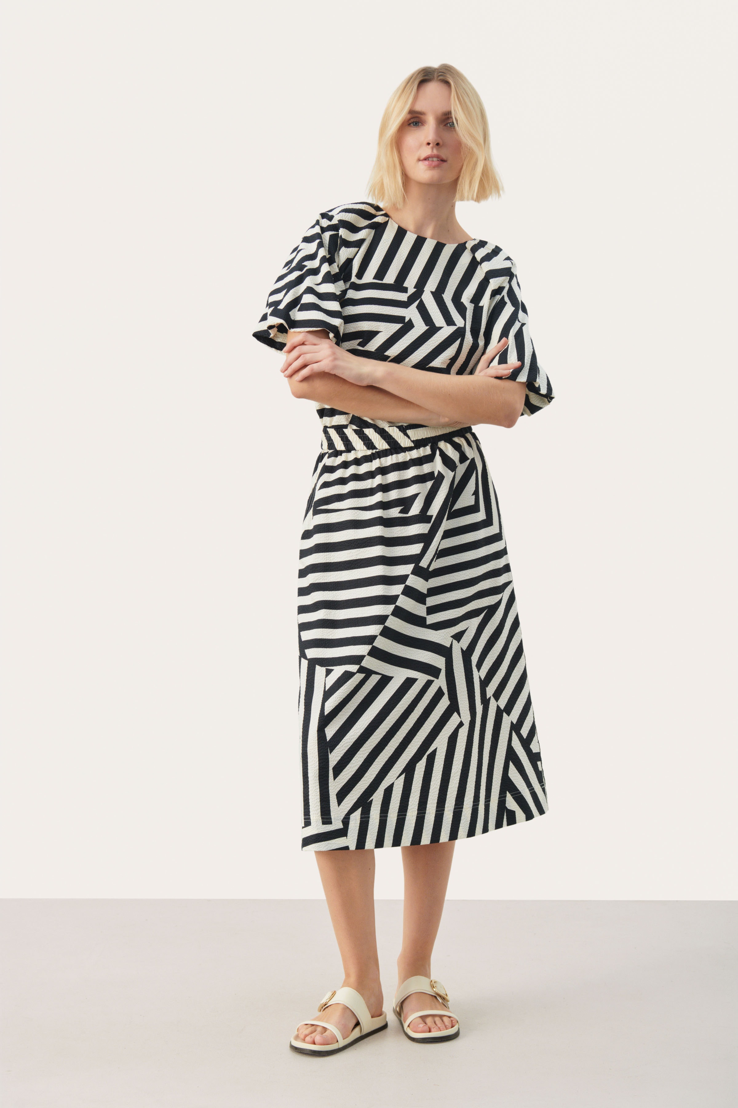 EmmelinePW Lång kjol LOOKBOOK FRONT 30308469-302748