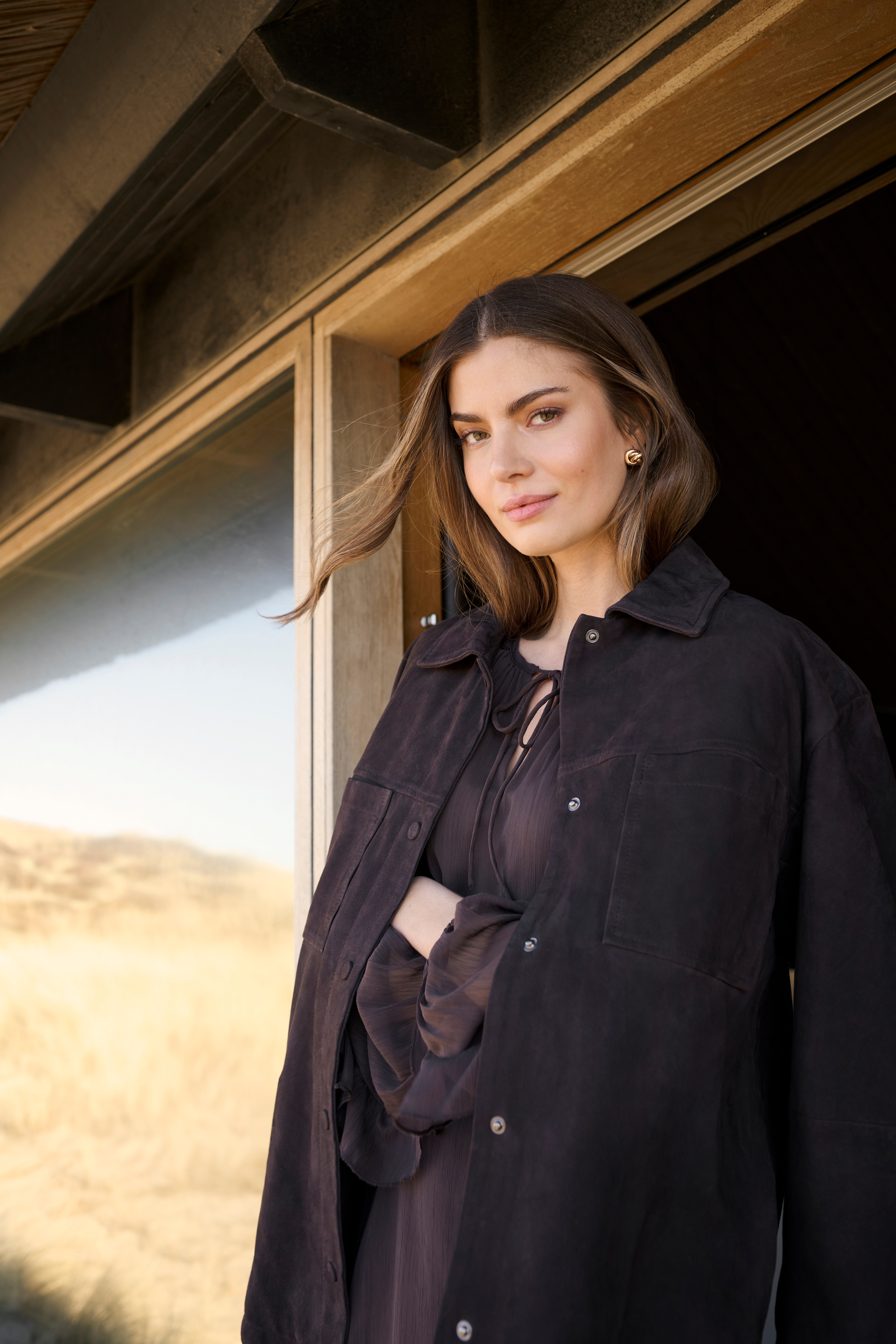 KArachel Suede Jacket LOCATION NONE 10510809-191111