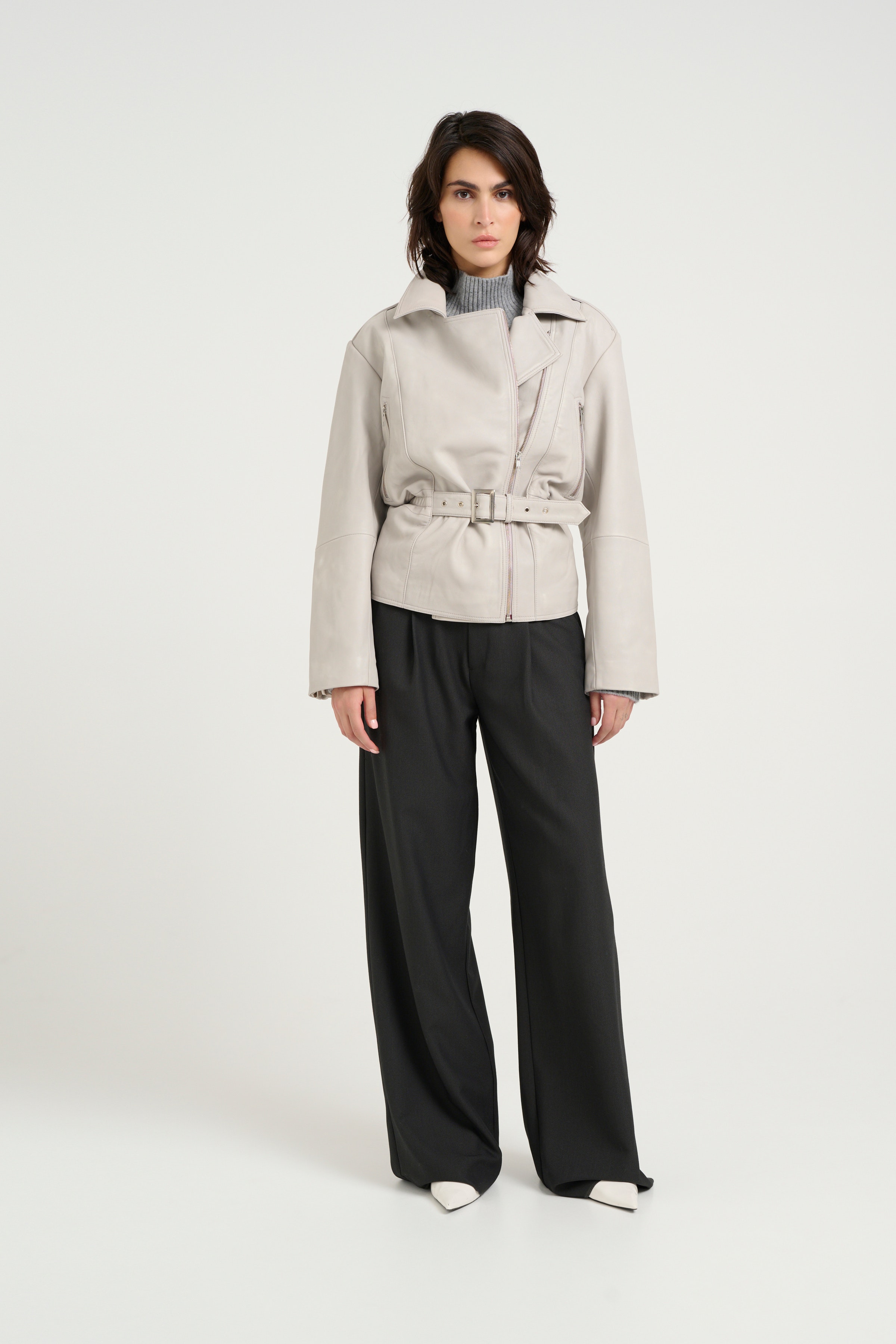 TiaGZ Læderjakke LOOKBOOK FRONT 10909784-124300