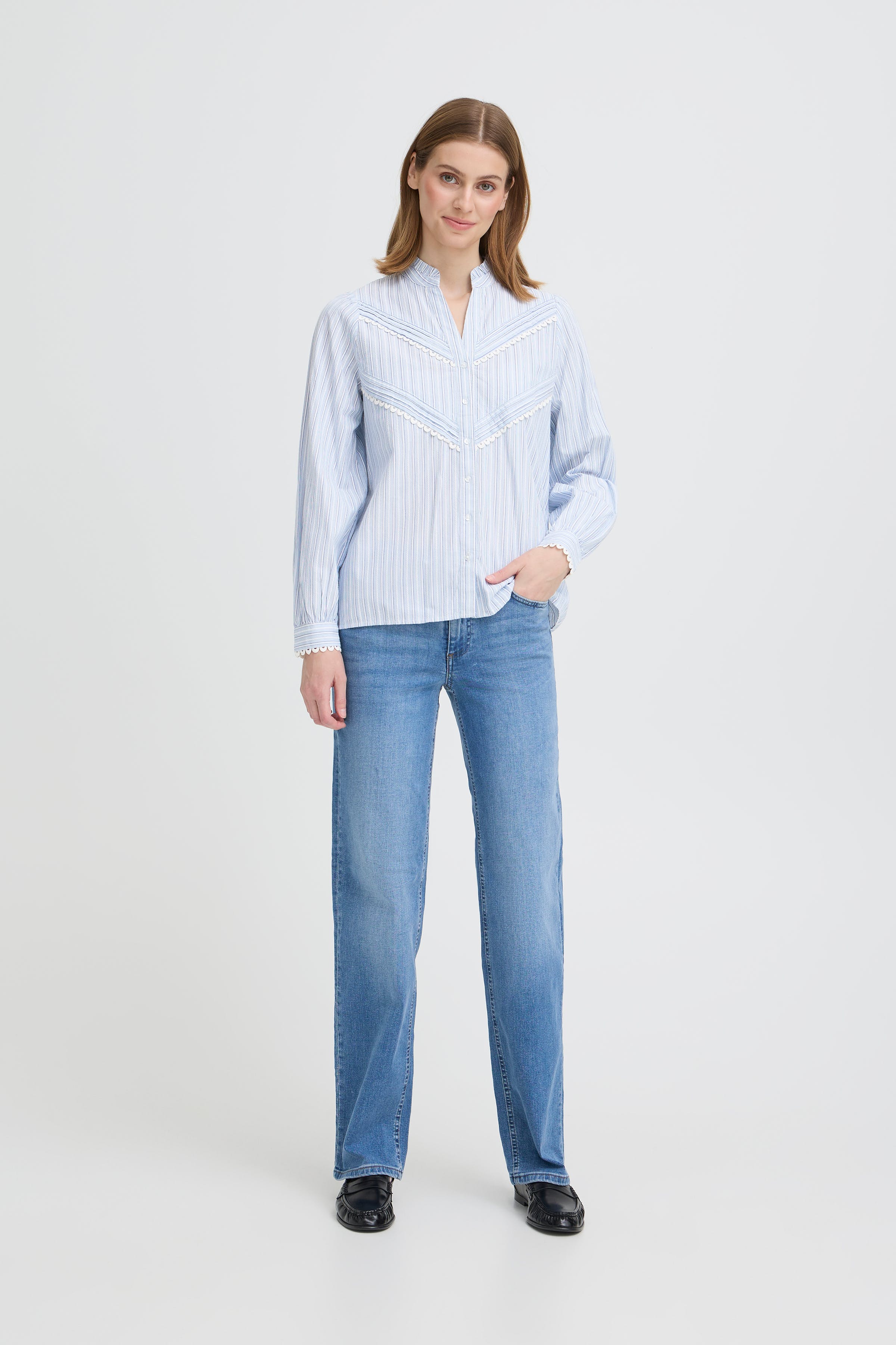 IHLITU Skjorte LOOKBOOK FRONT 20125102-900004149