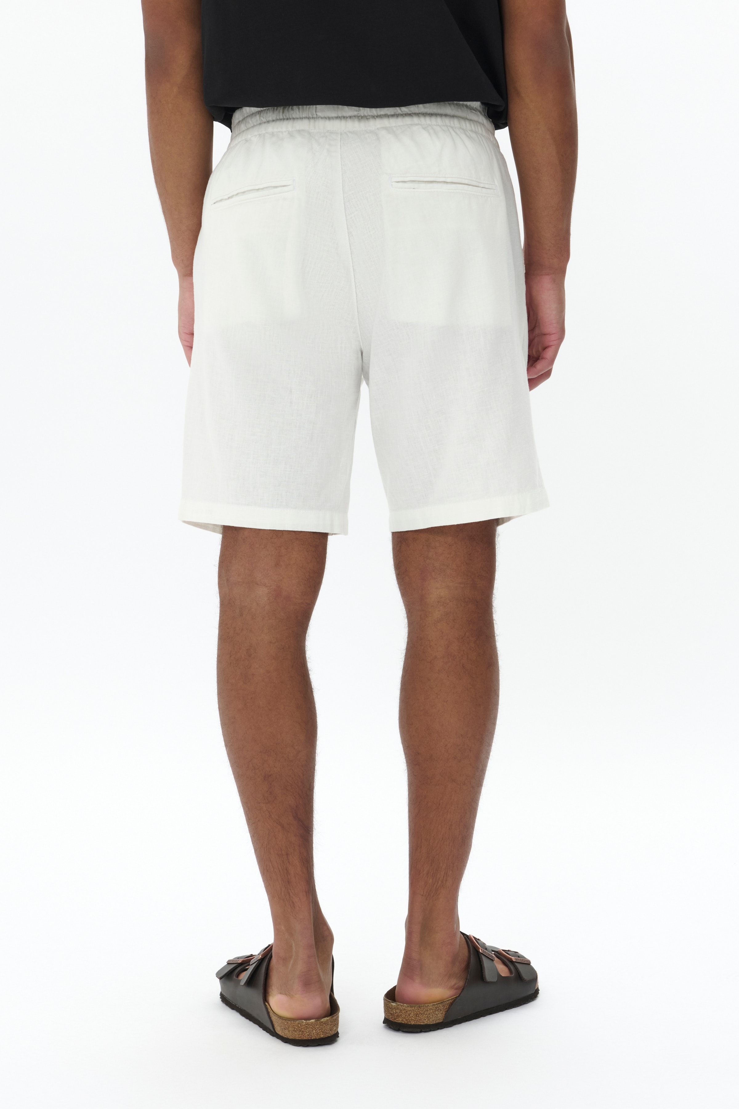 MAbarton linen shorts LOOKBOOK BACK 30206032-114201