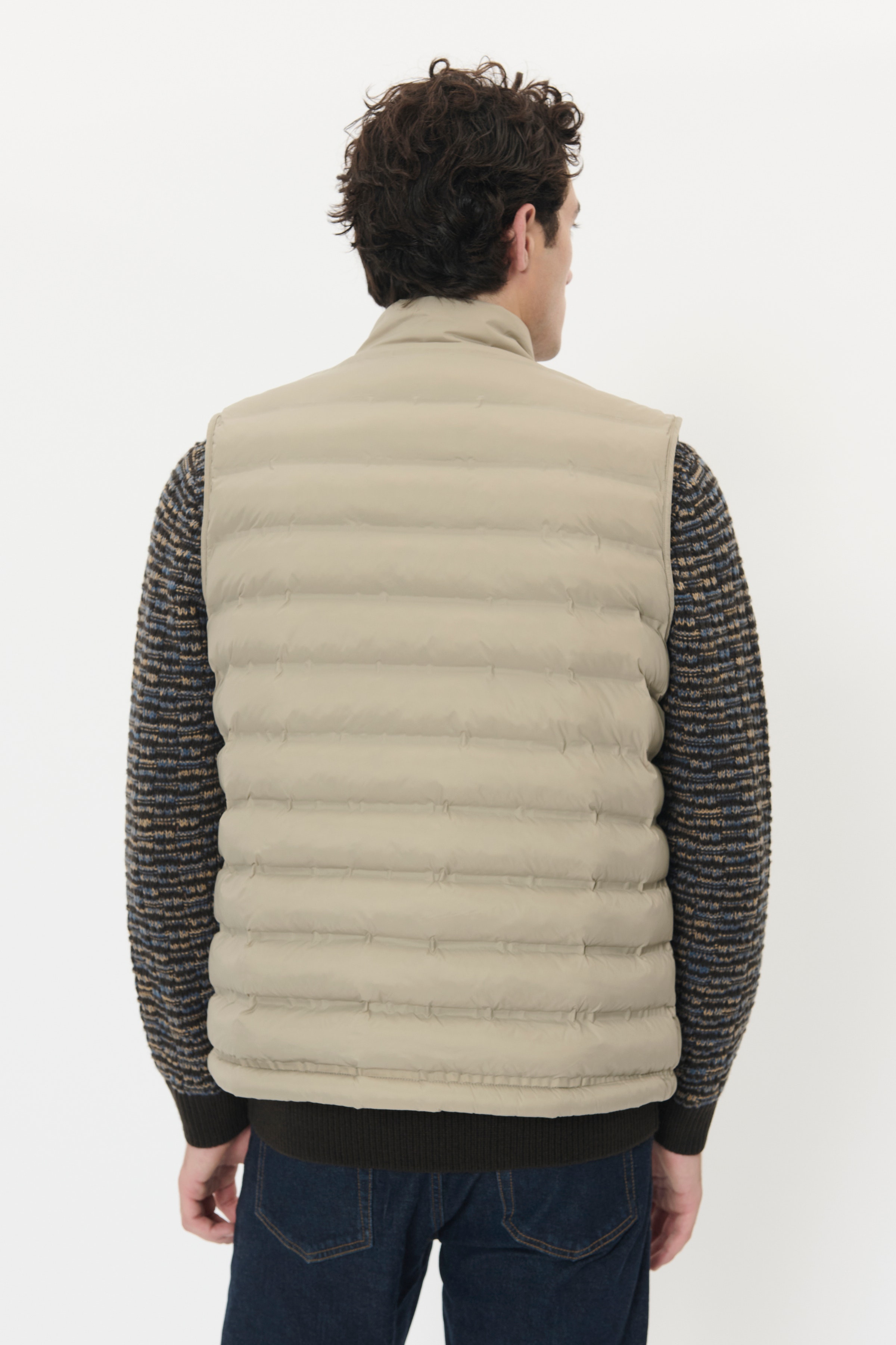 MAsalvatore gesteppte Weste LOOKBOOK BACK 30208154-171108