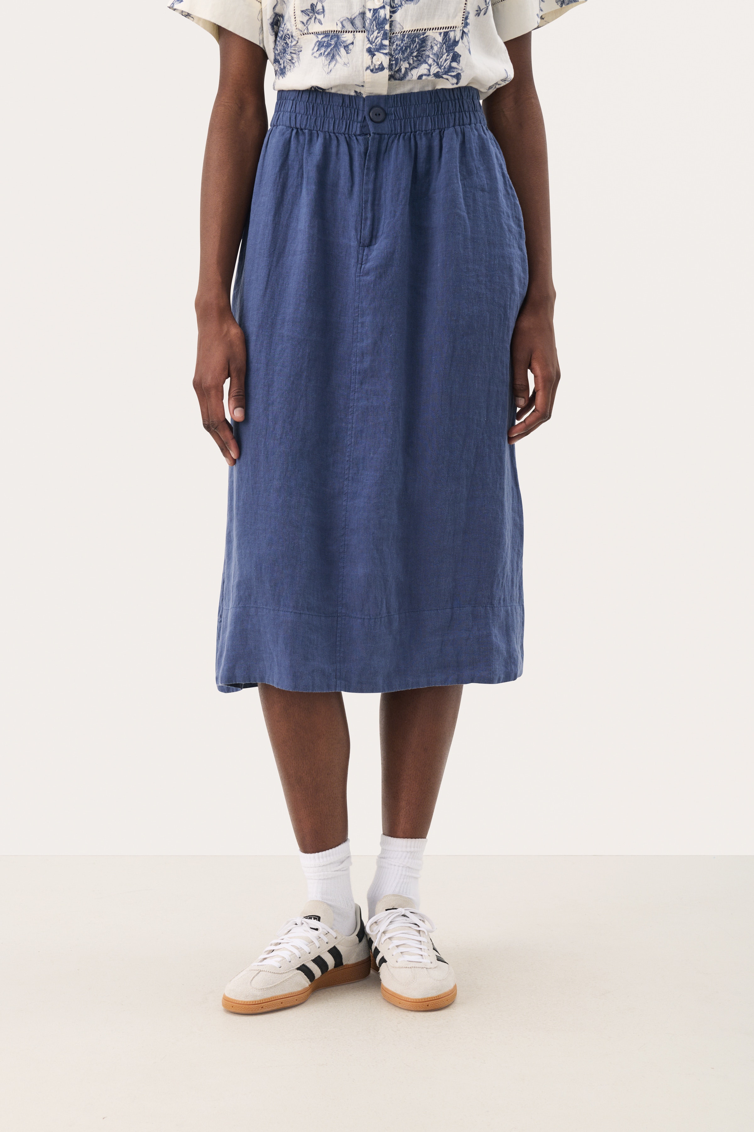 RehanaPW Linne Kjol LOOKBOOK FRONT 30309611-193934