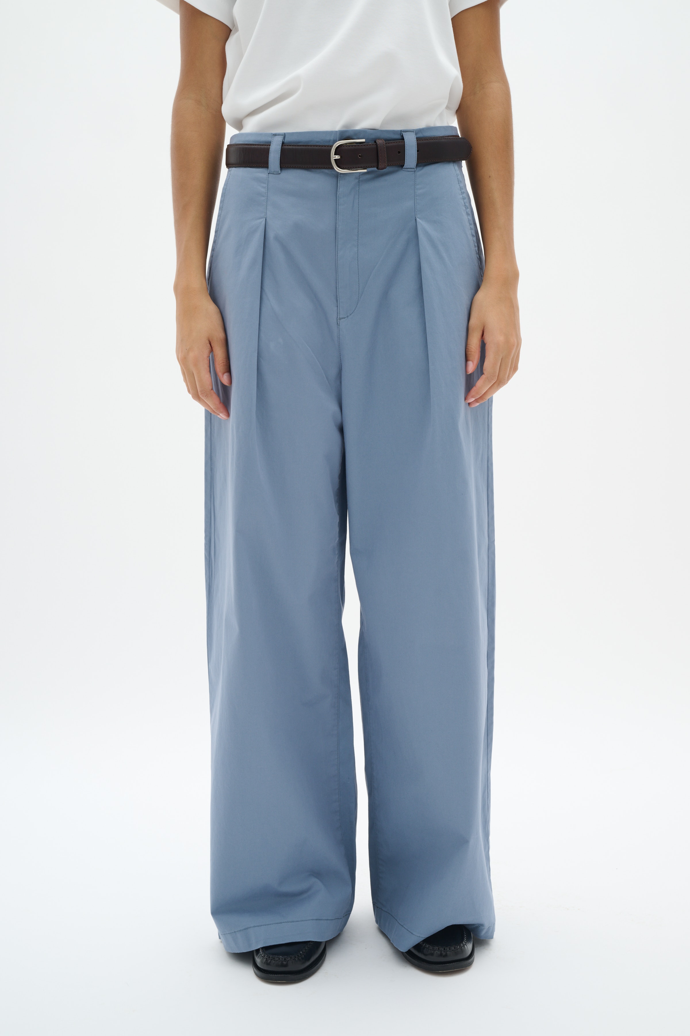 PosyIW Wide Trousers LOOKBOOK FRONT 30109167-183916