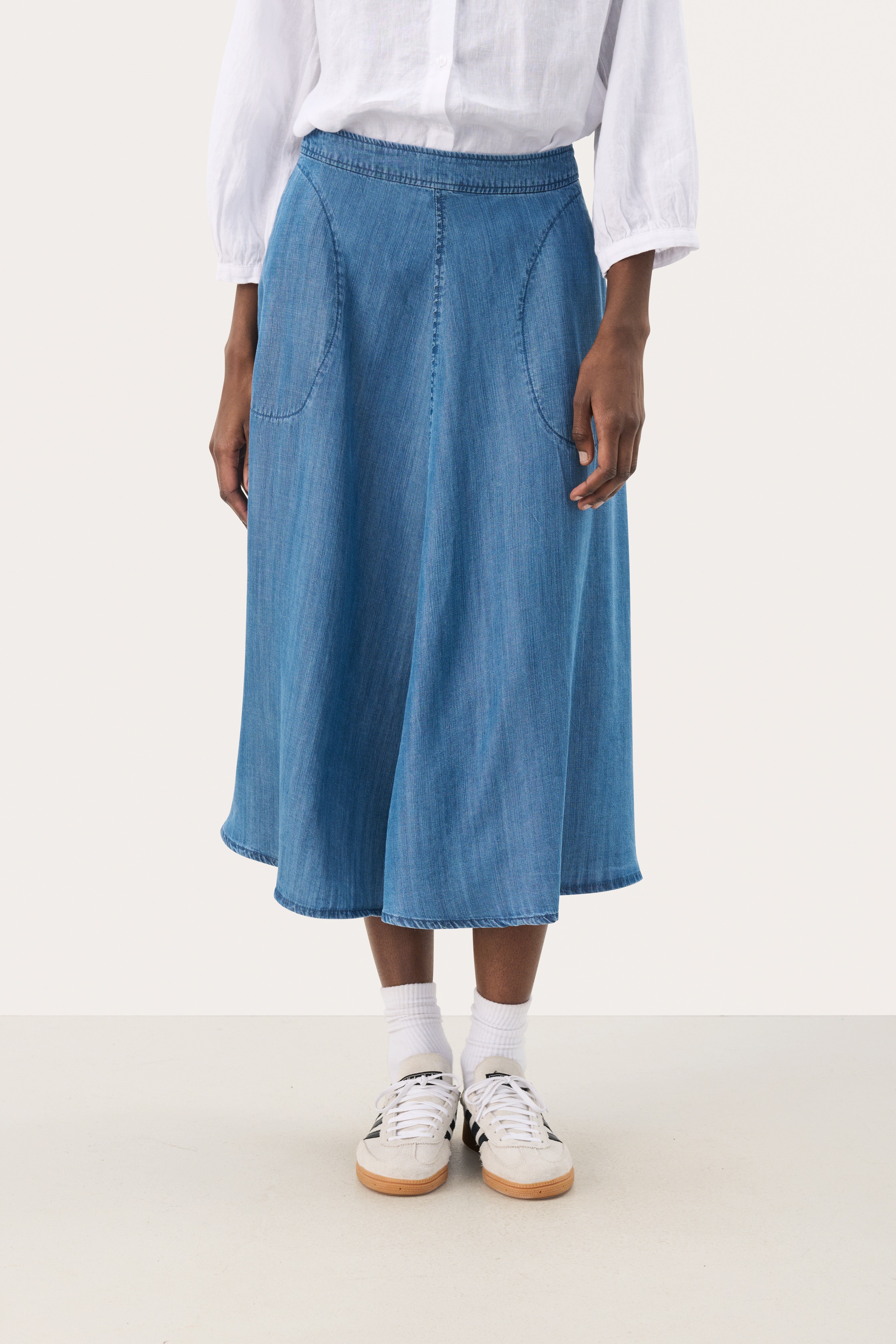 PernillePW Jeanskjol LOOKBOOK FRONT 30306819-300156