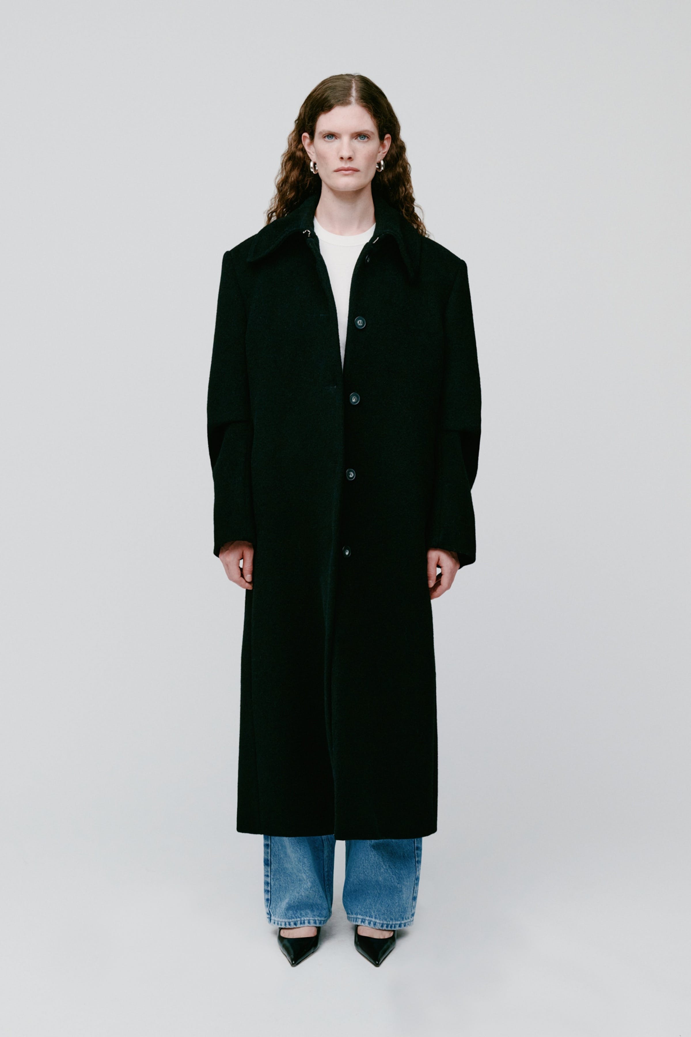 CAILIN Coat LOOKBOOK FRONT 30600568-BK999