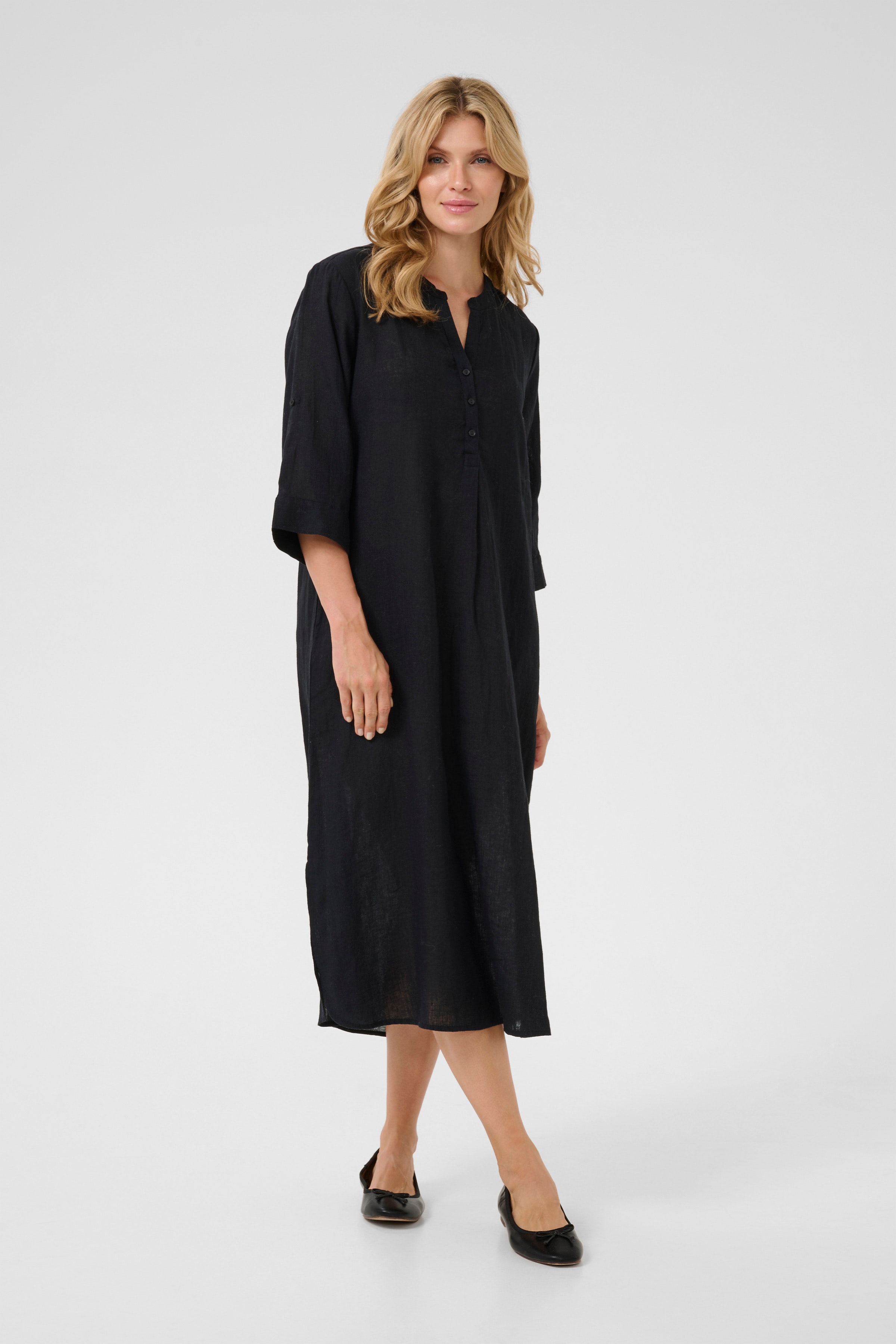 CRBellis Linen dress LOOKBOOK FRONT 10611577-100120