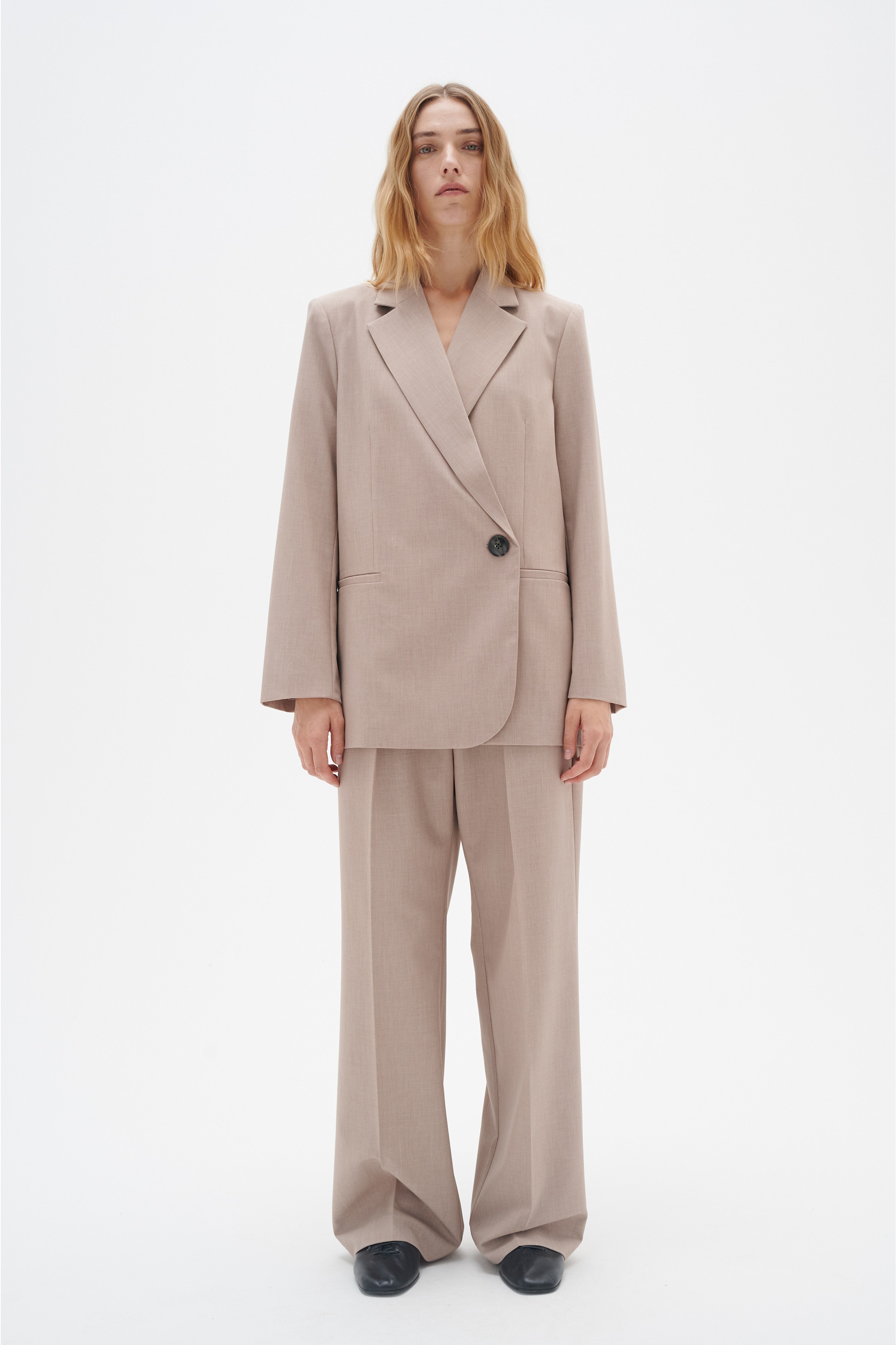 NaxaIW Wide Trousers LOOKBOOK FRONT 30108710-1515061