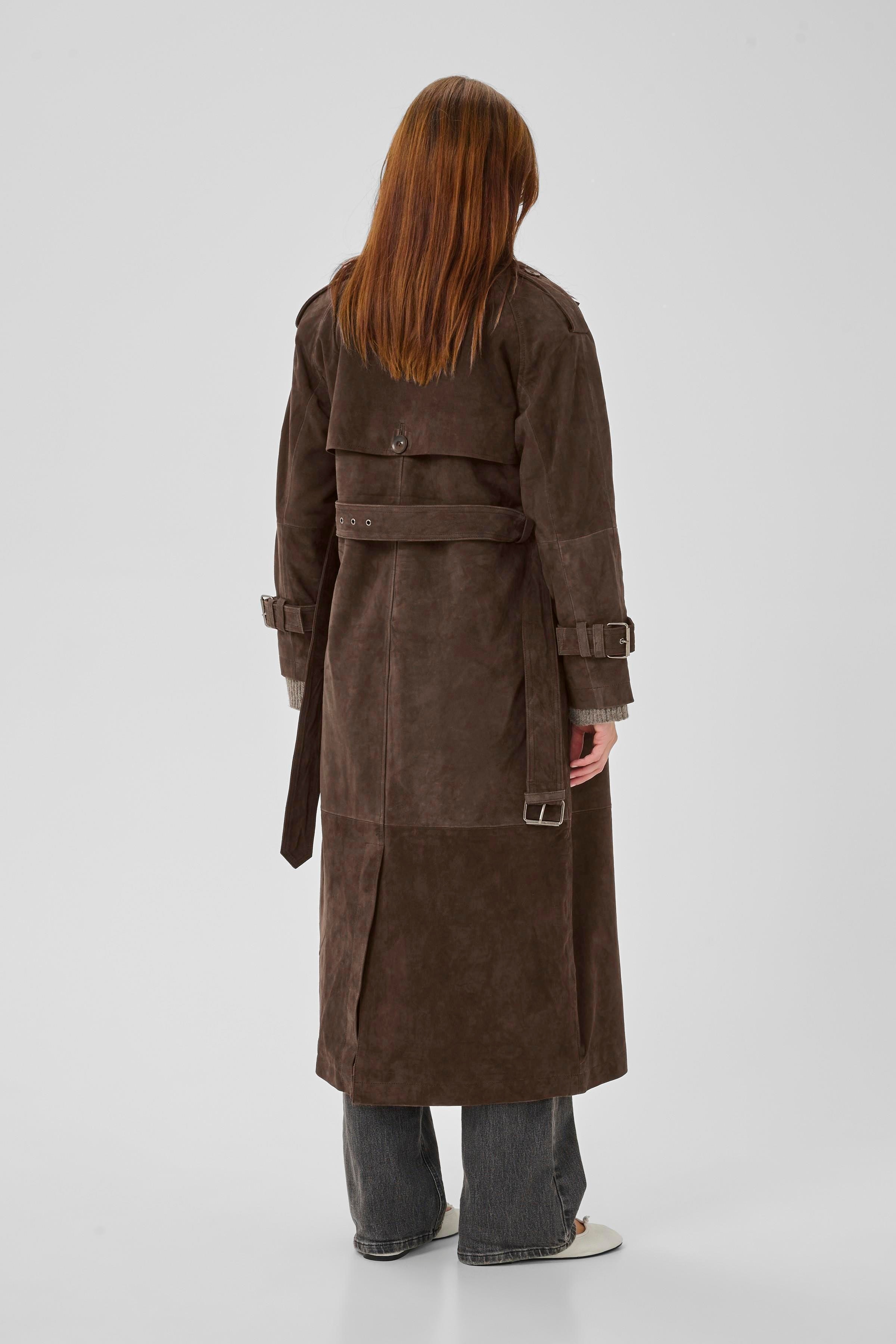 TaraMW Wildleder-Trenchcoat LOOKBOOK BACK 10704830-190840