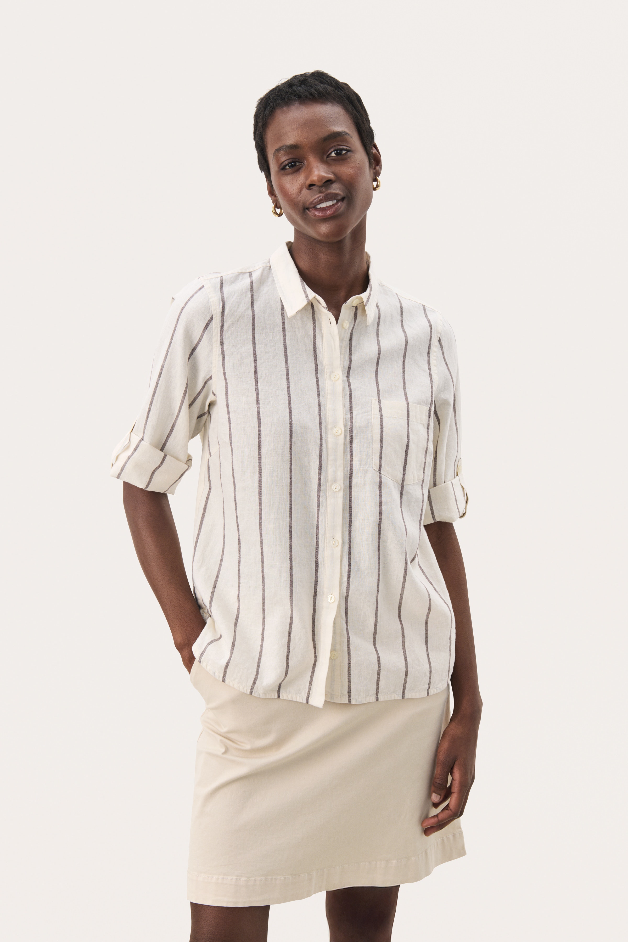 CindiePW Skjorte LOOKBOOK FRONT 30309770-303790