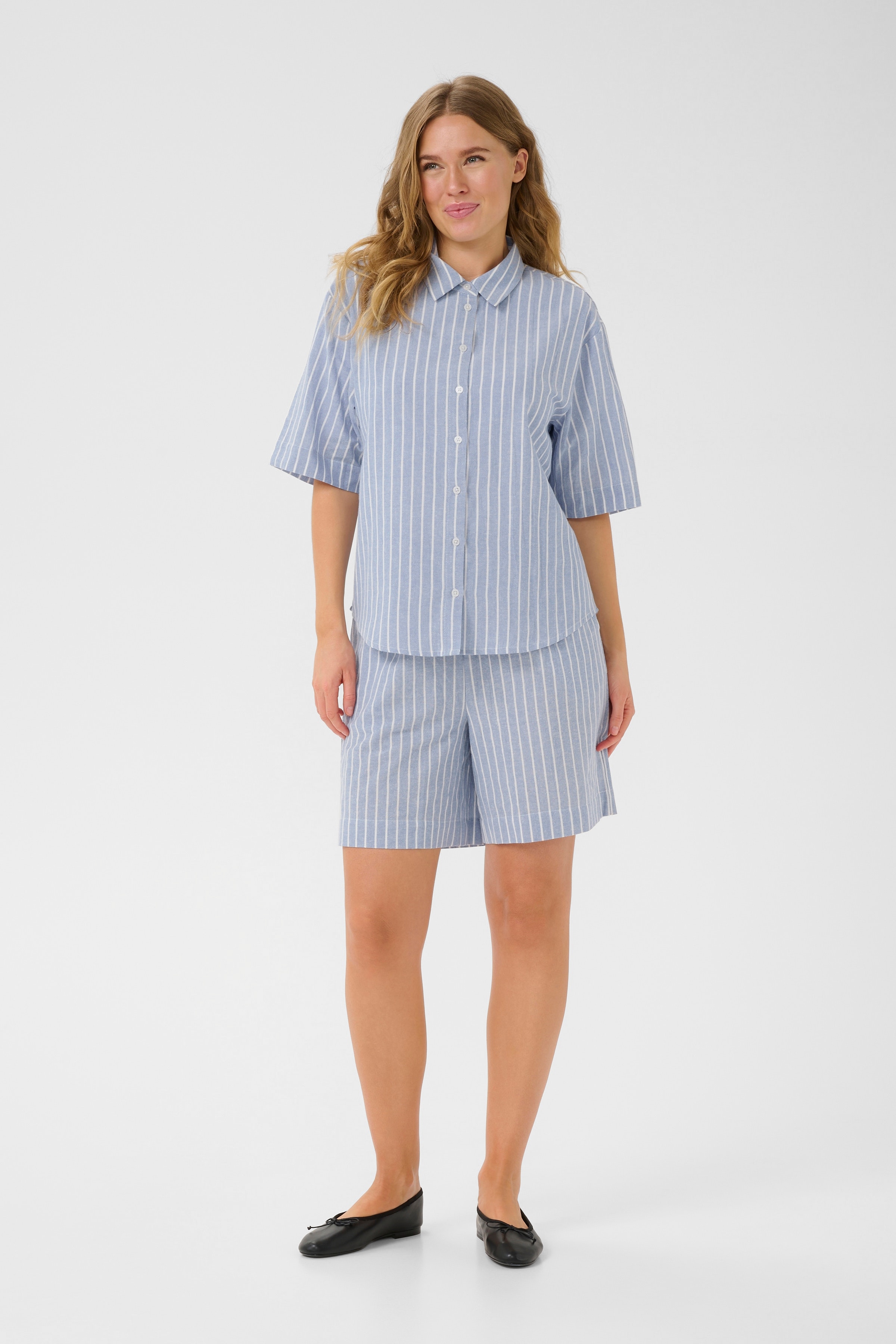 BPmalena Skjorte LOOKBOOK FRONT 10590901-107817B