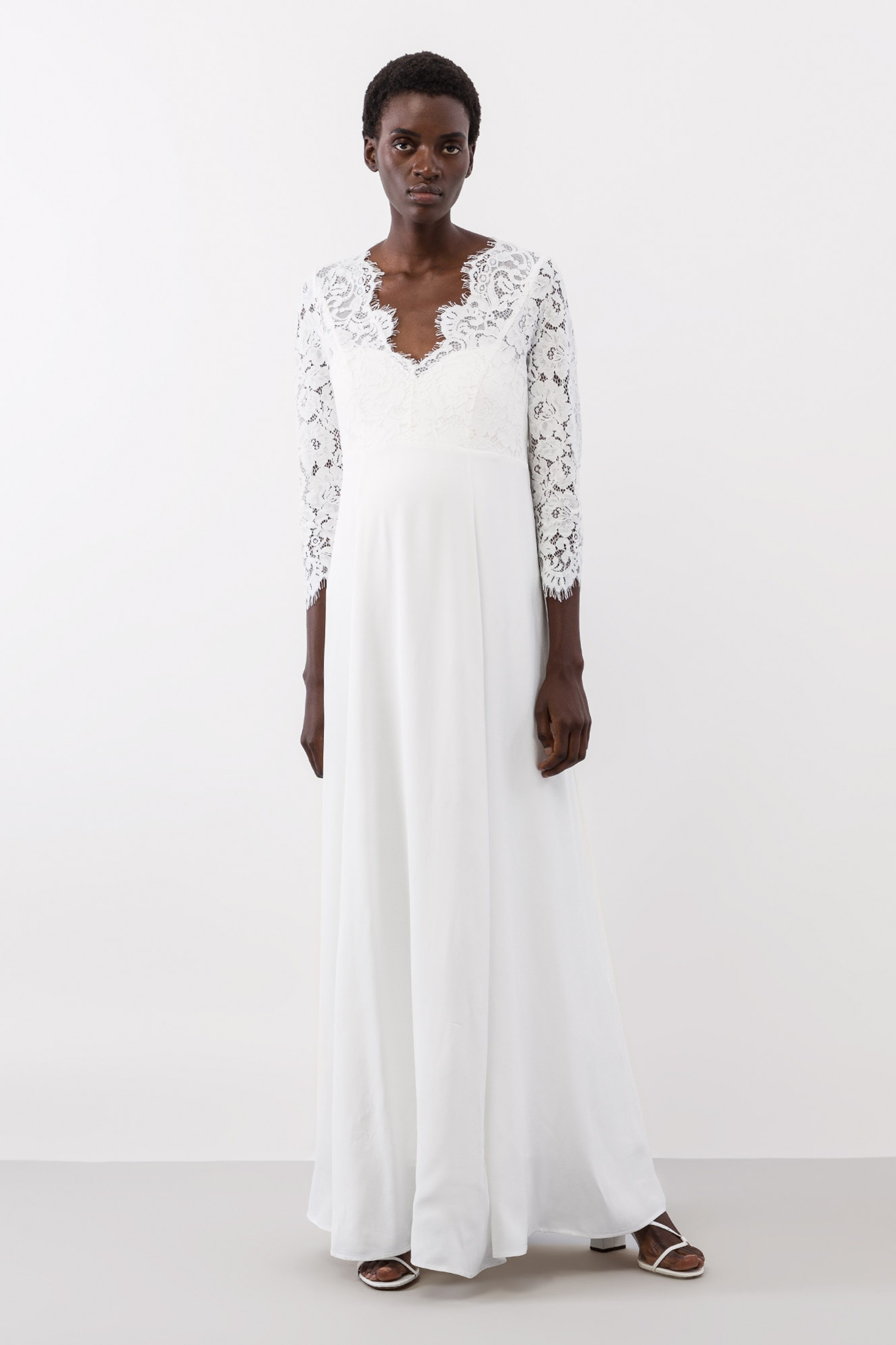 MARIANNE Kjole LOOKBOOK FRONT 30600260-WH010