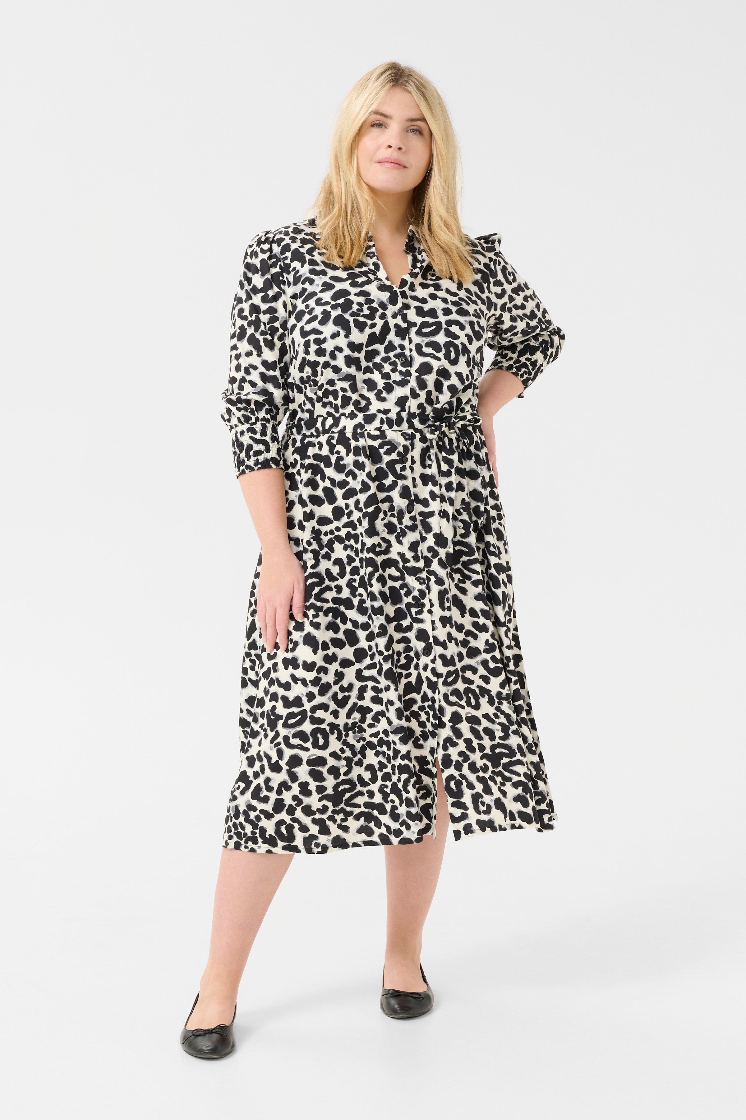 KCamina Leopardkleid LOOKBOOK FRONT 10583318-107798