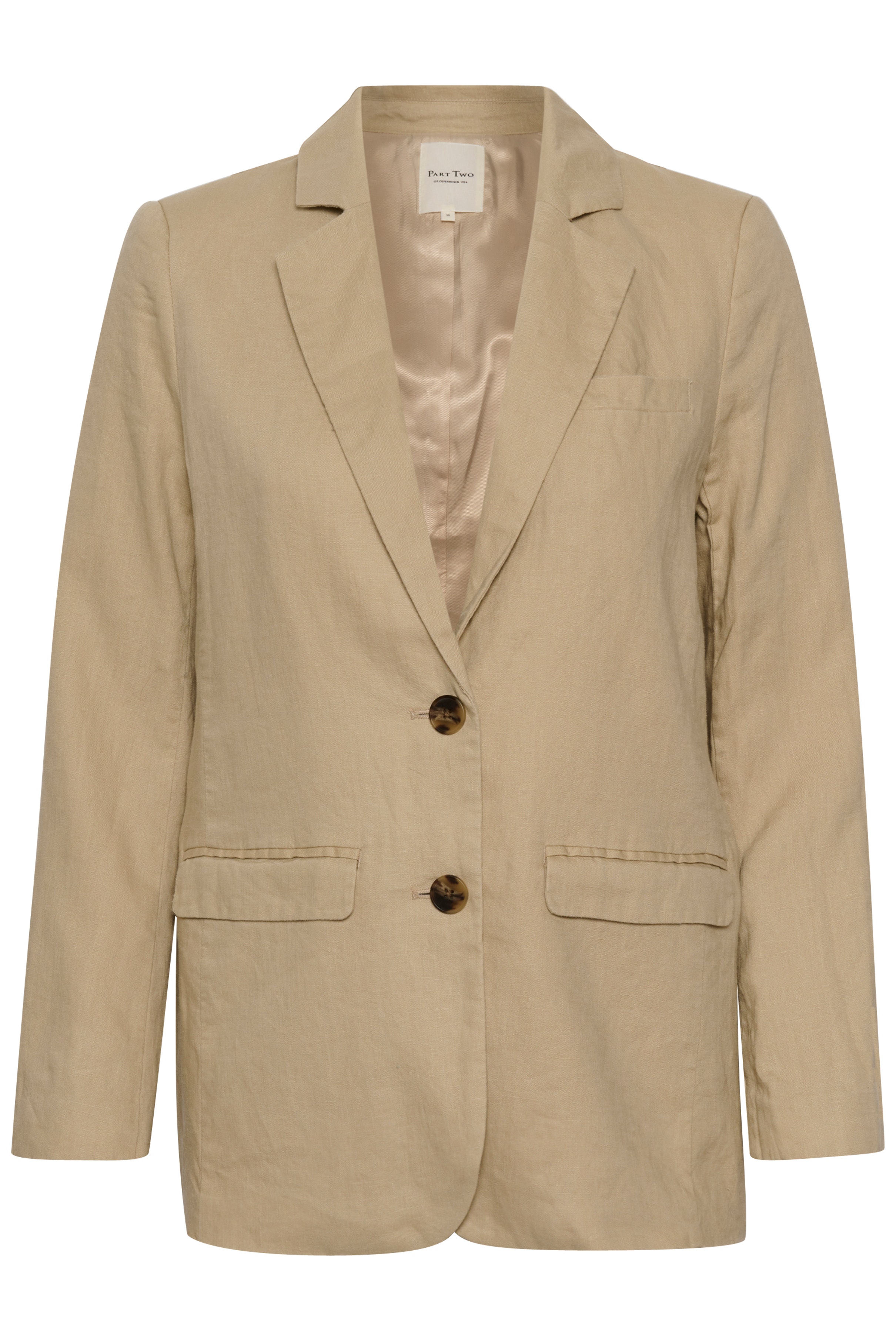 NyanPW Linen blazer PACK FRONT 30307552-194013