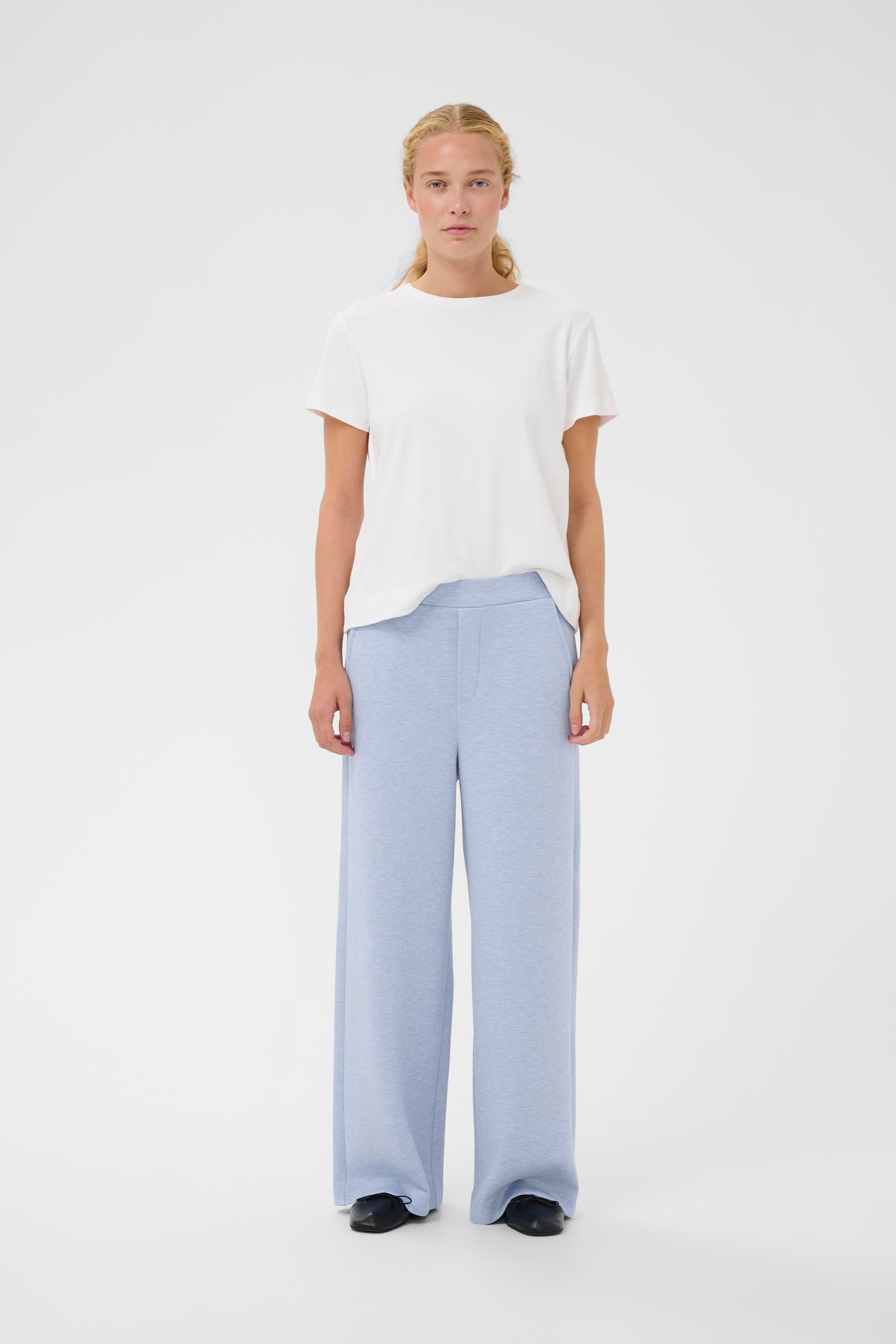 GincetteIW Melange Trousers LOOKBOOK DETAIL 30110741-1640221