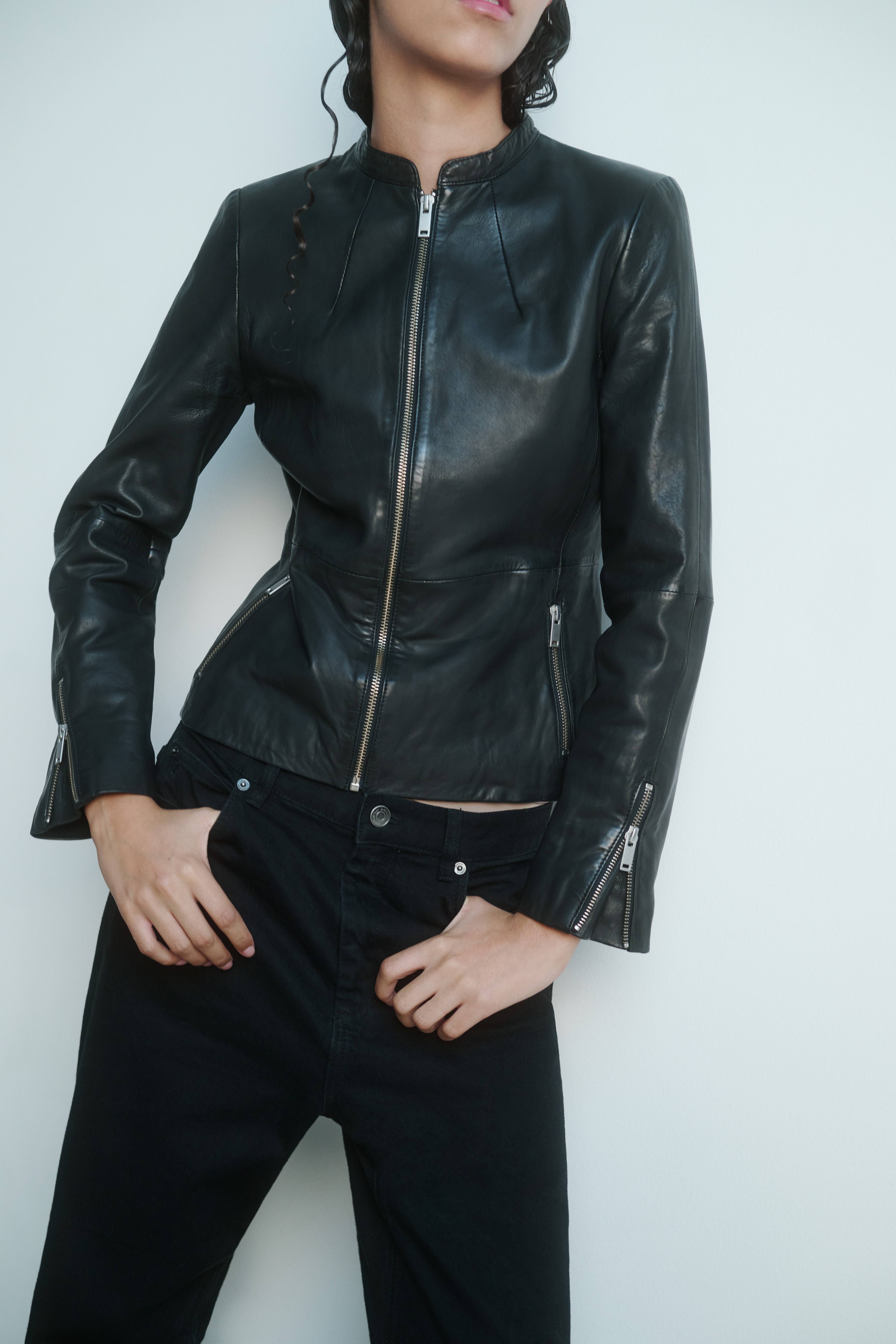 LullaIW Leather jacket LOCATION NONE 30104241-10050