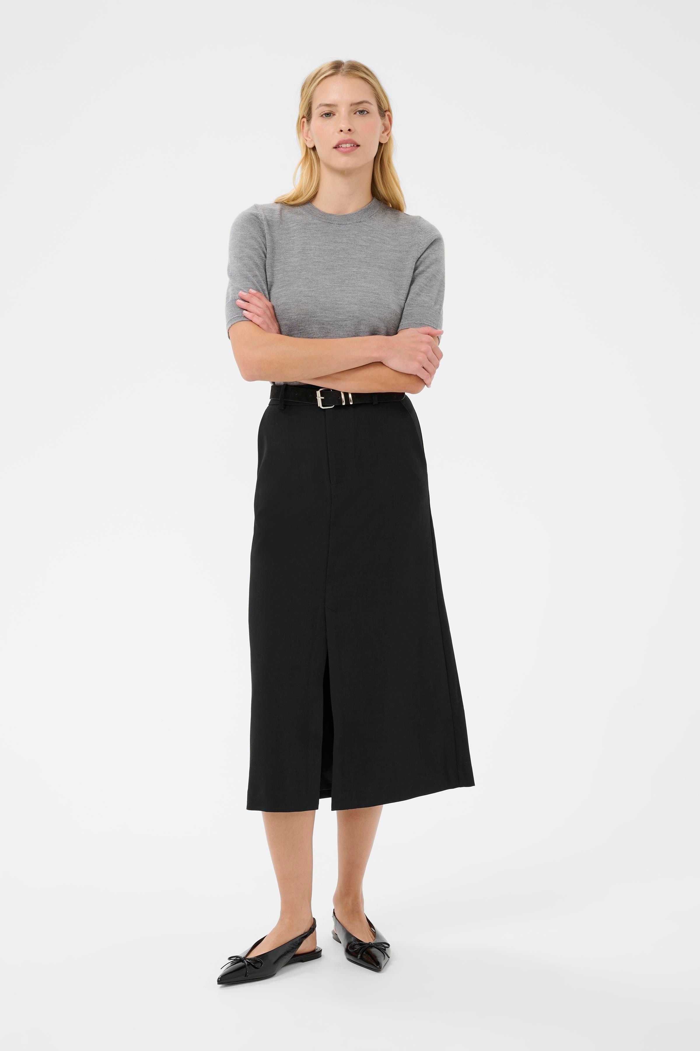 EmelinaPW Langt skjørt LOOKBOOK FRONT 30309028-194008