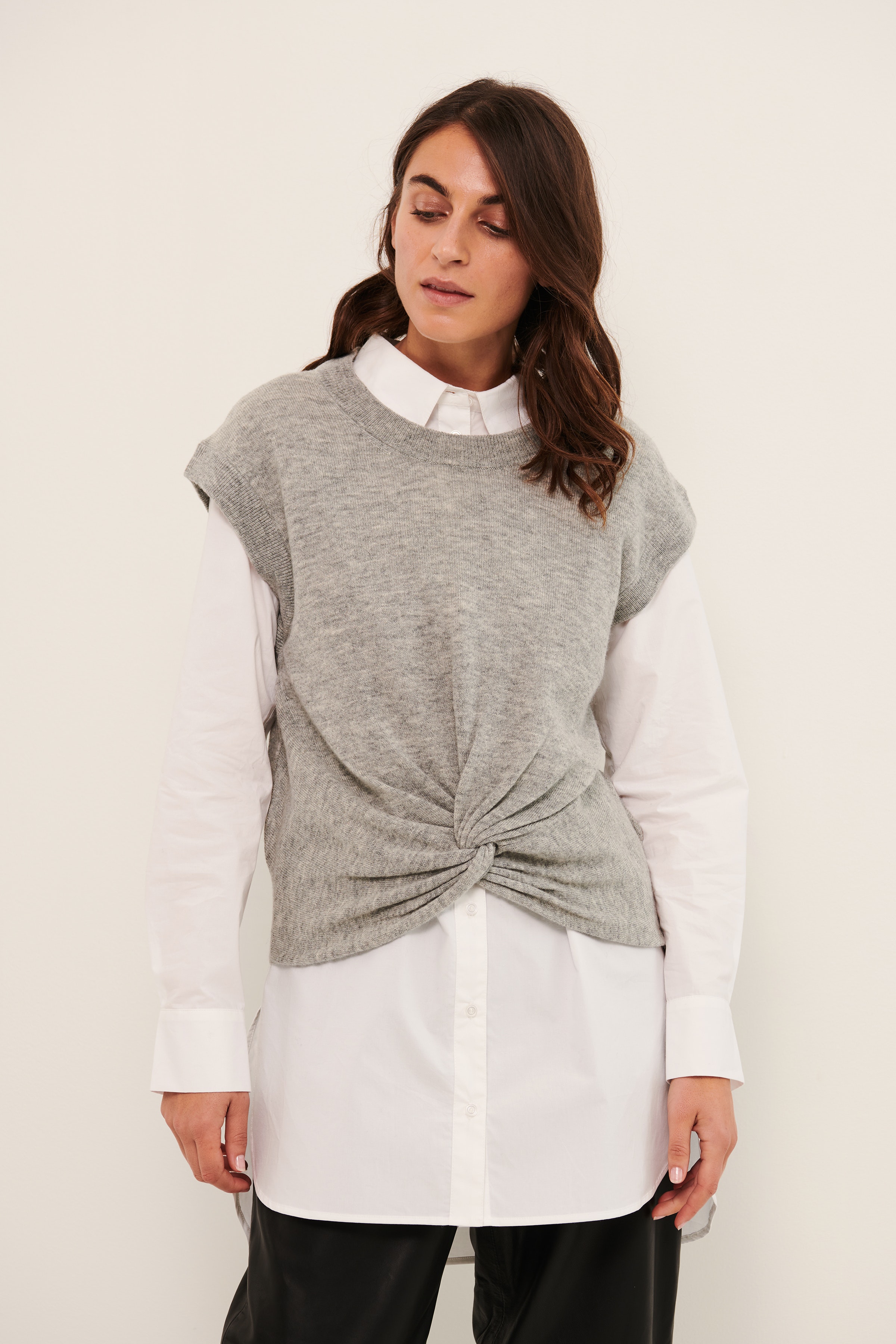 VavaraPW Knitted pullover LOOKBOOK FRONT 30305823-1651011