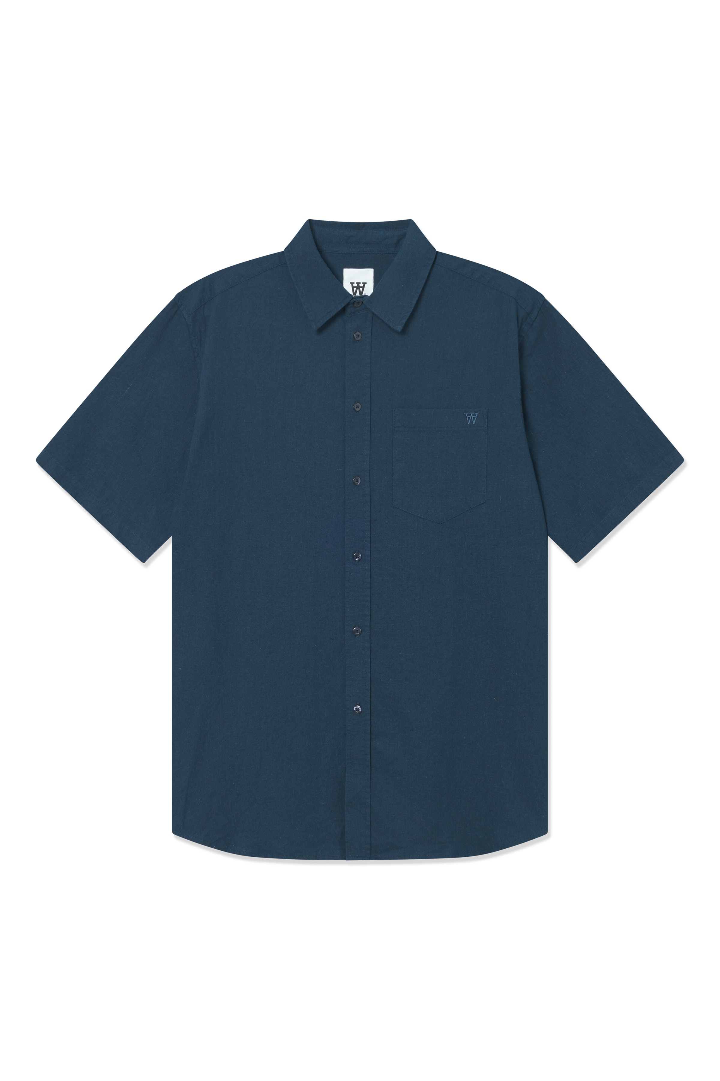 WWaaron Linen Shirt PACK FRONT 30251408-194011
