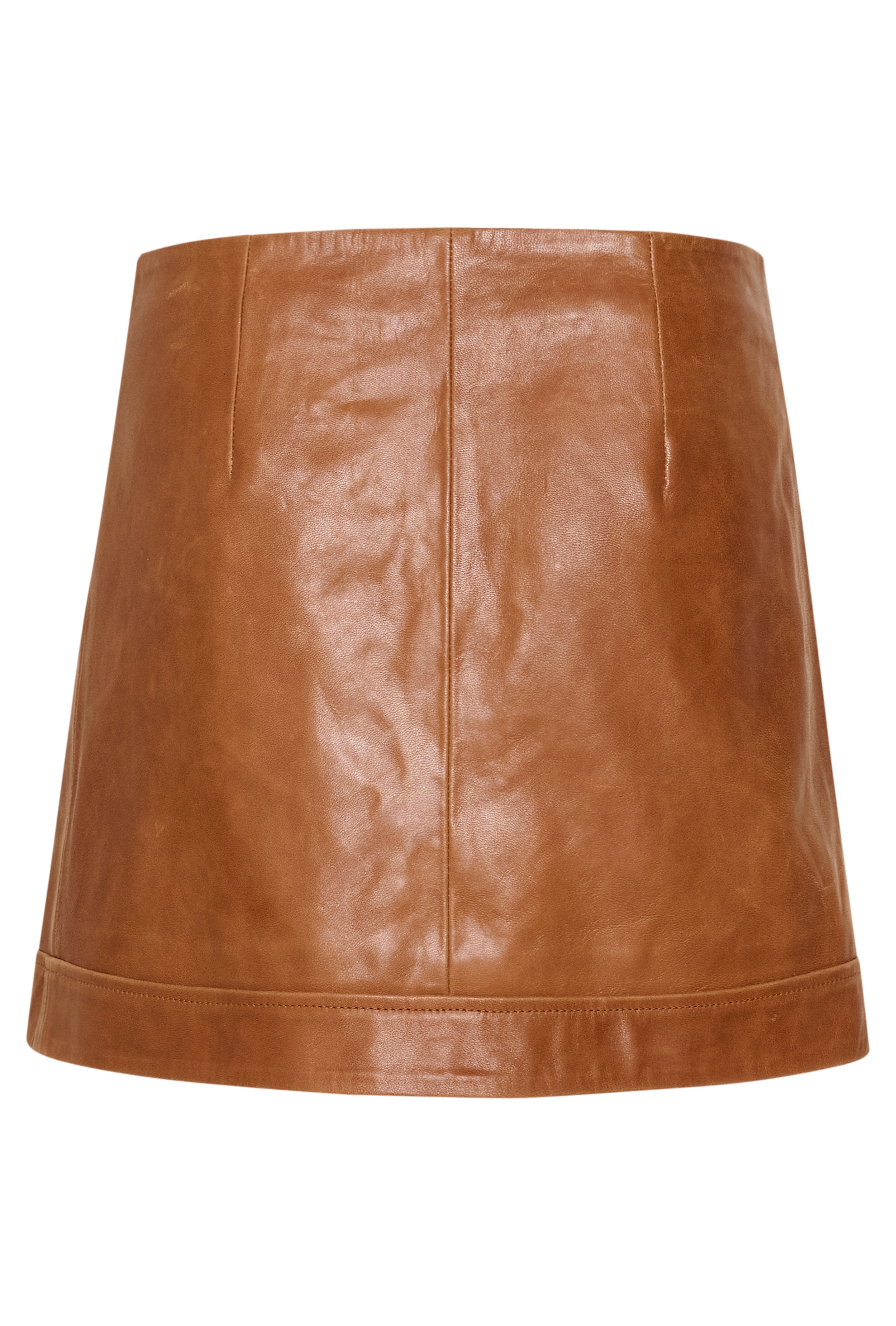 EllinaGZ Leather skirt PACK BACK 10909535-102284