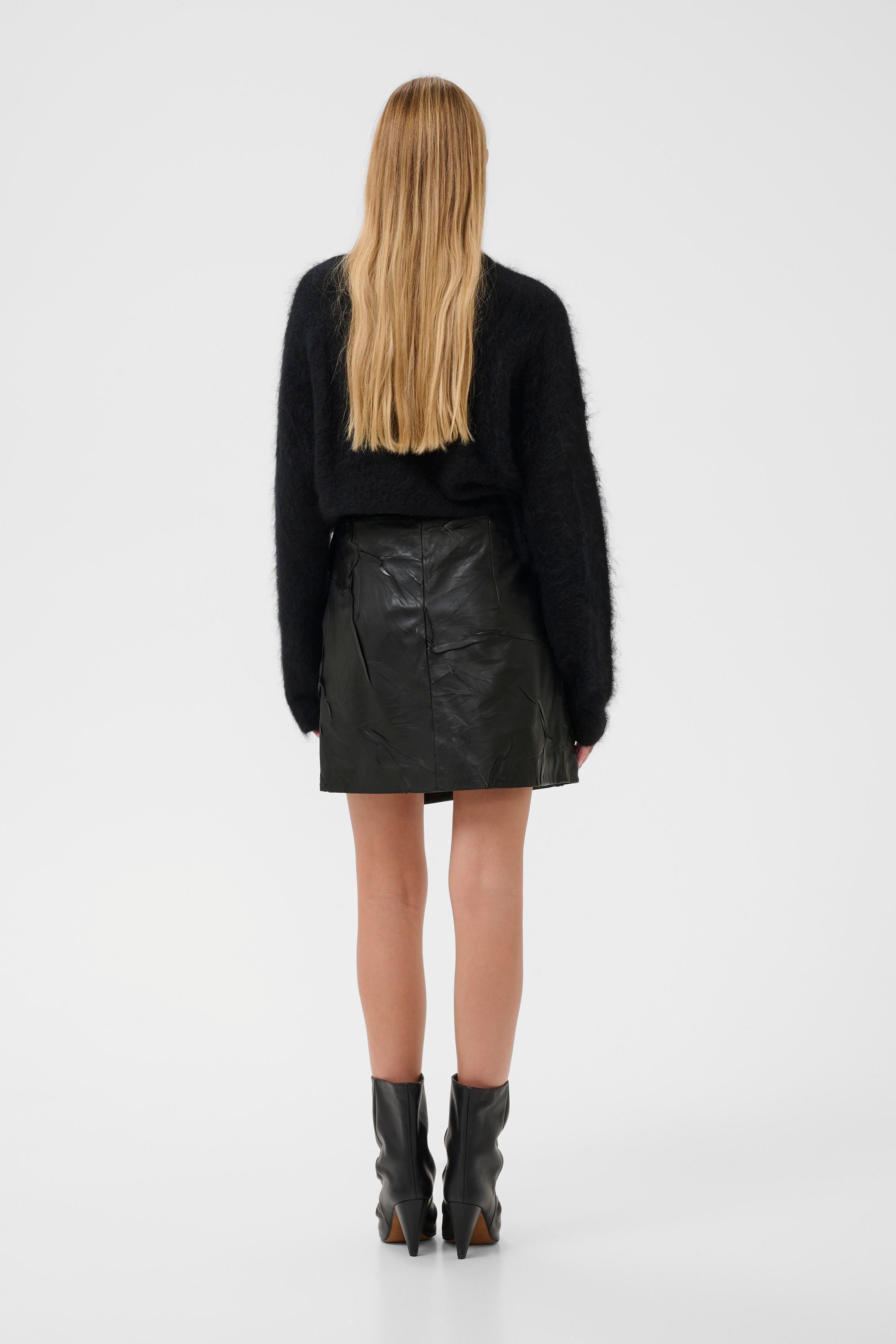 GZmadisan Leather skirt LOOKBOOK BACK 10910886-100017