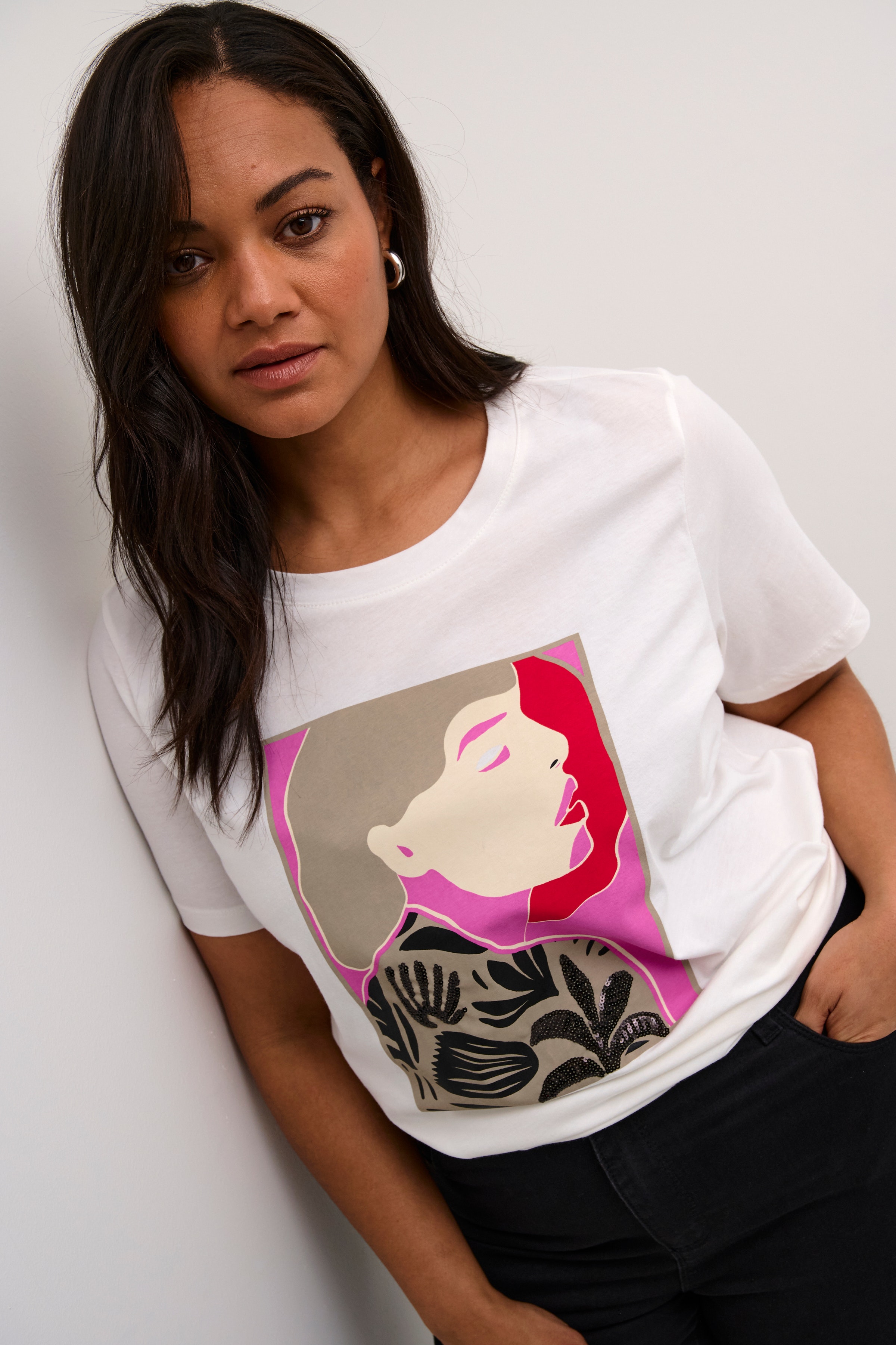 KCamina T-shirt LOOKBOOK DETAIL 10581965-105302