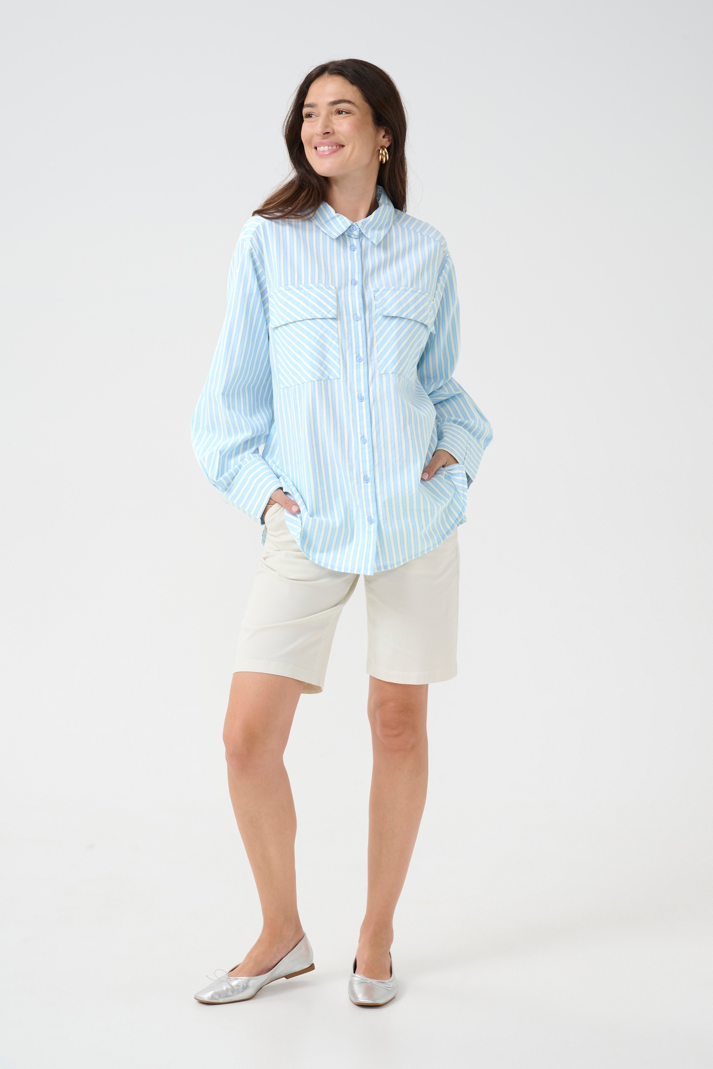 CRNadela Shirt LOOKBOOK FRONT 10613341-107199