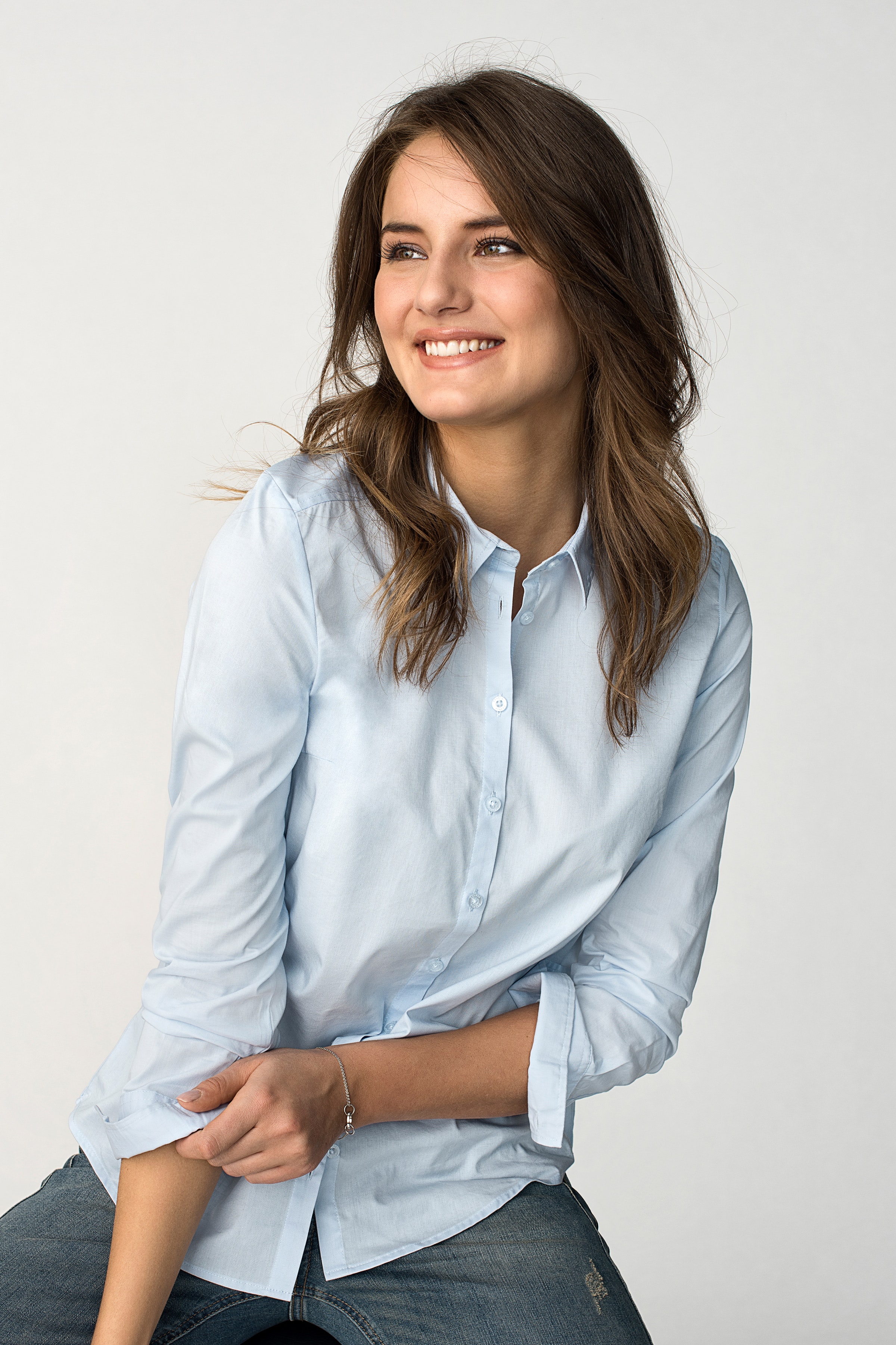 Langermet skjorte LOOKBOOK FRONT 20600181-60430