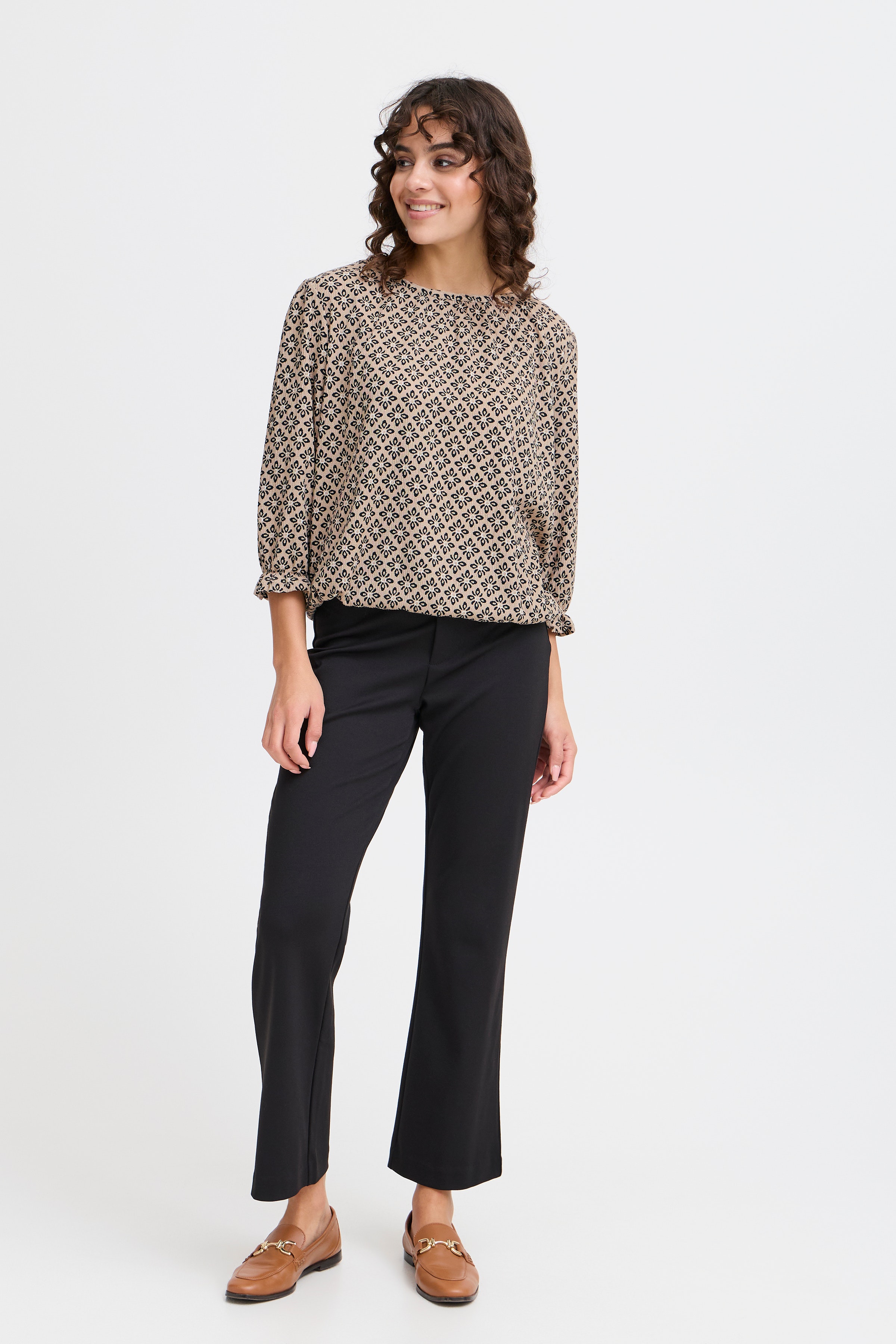 FRENORA TEE 1 Langermet T-shirt LOOKBOOK FRONT 20615575-201450
