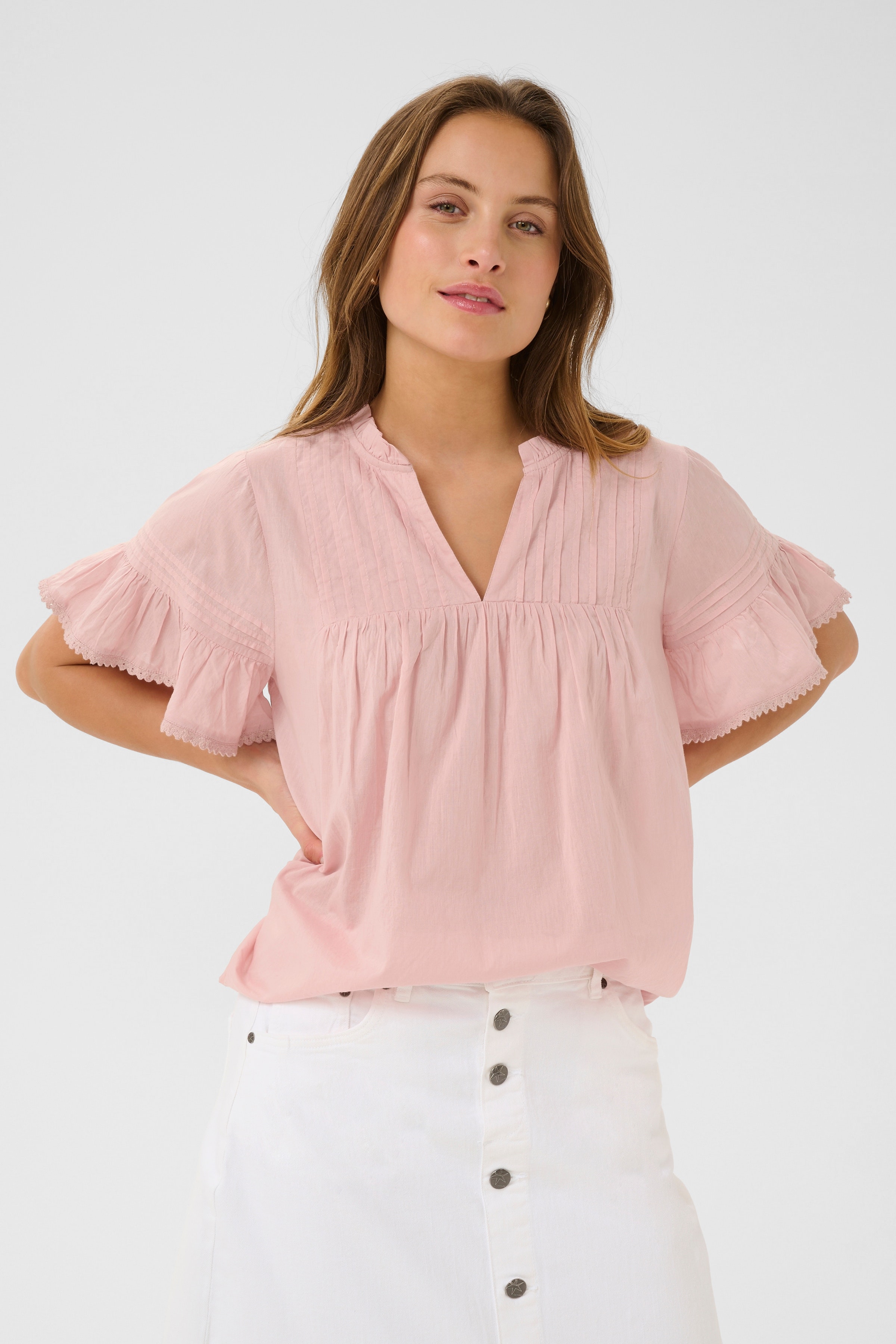 CUcybelle Bluse LOOKBOOK FRONT 50111937-151607