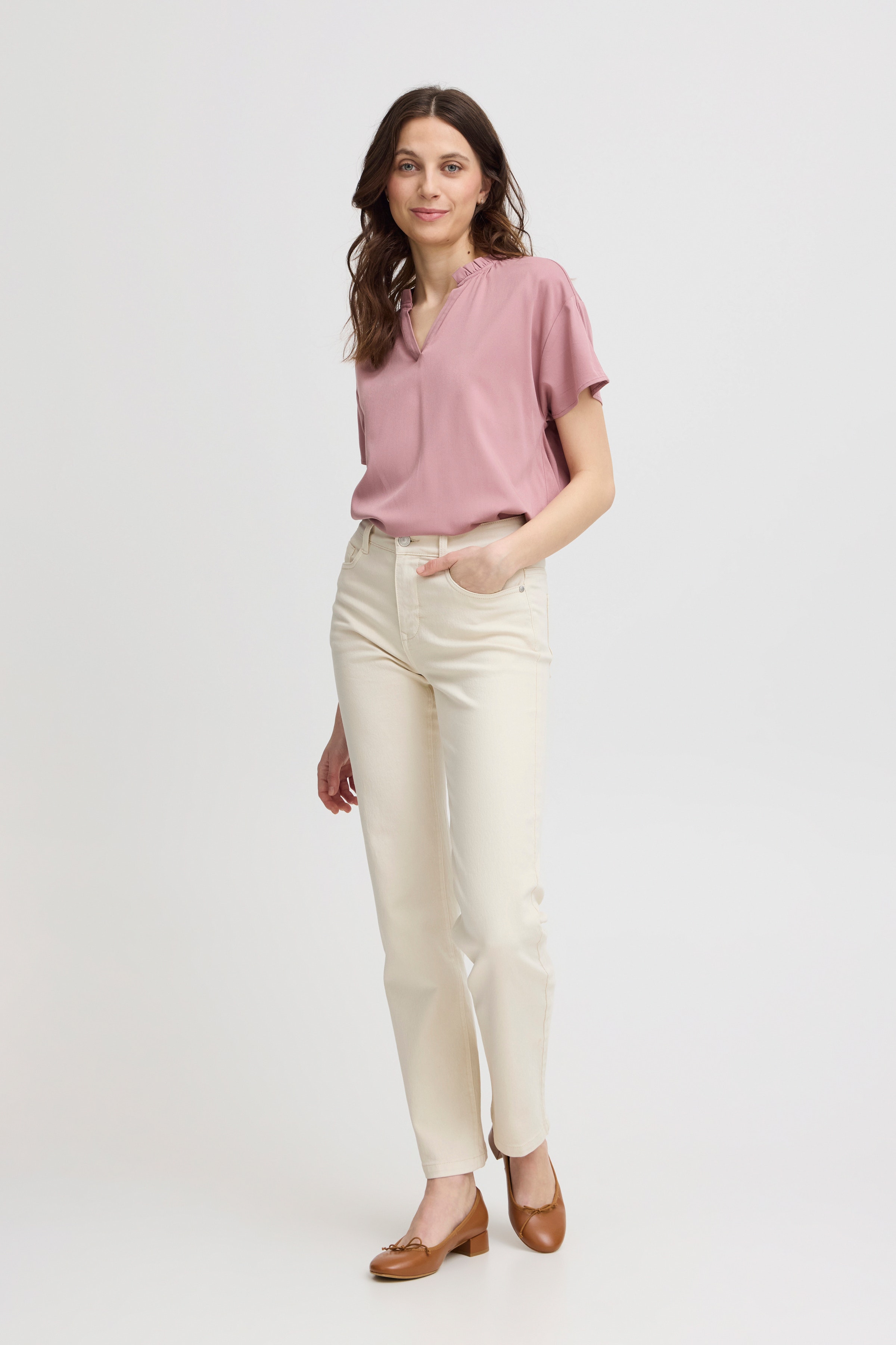 FRJUSTINA Bluse LOOKBOOK FRONT 20615311-171512