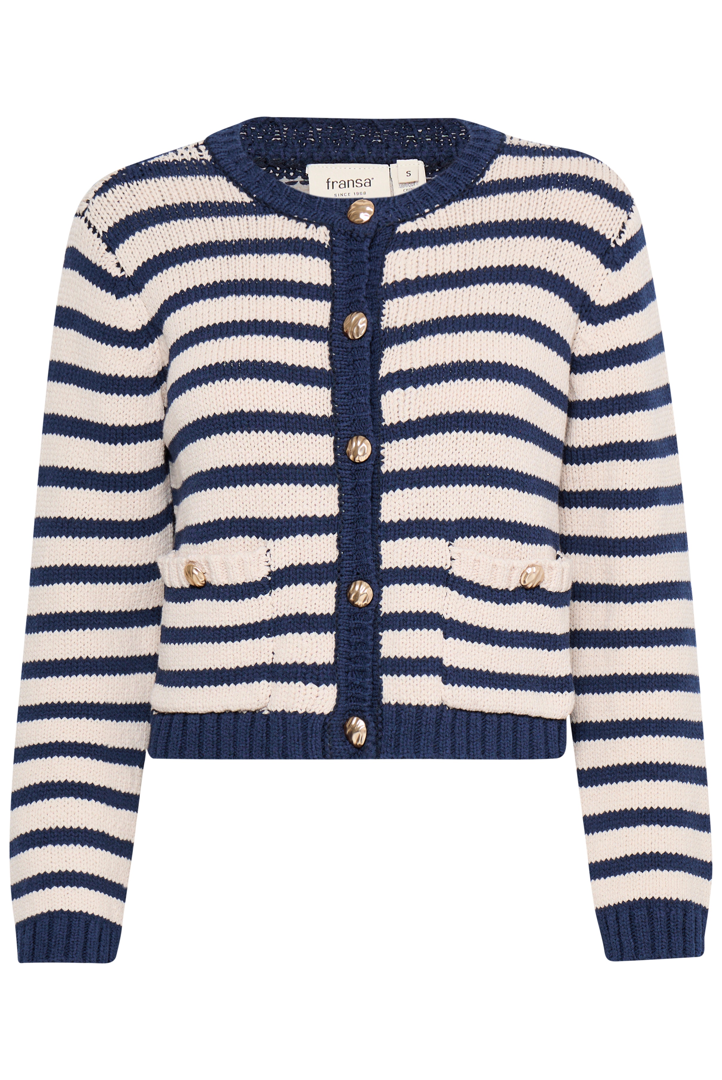 FRBELINDA CAR 1 Knitted cardigan PACK FRONT 20615113-201203