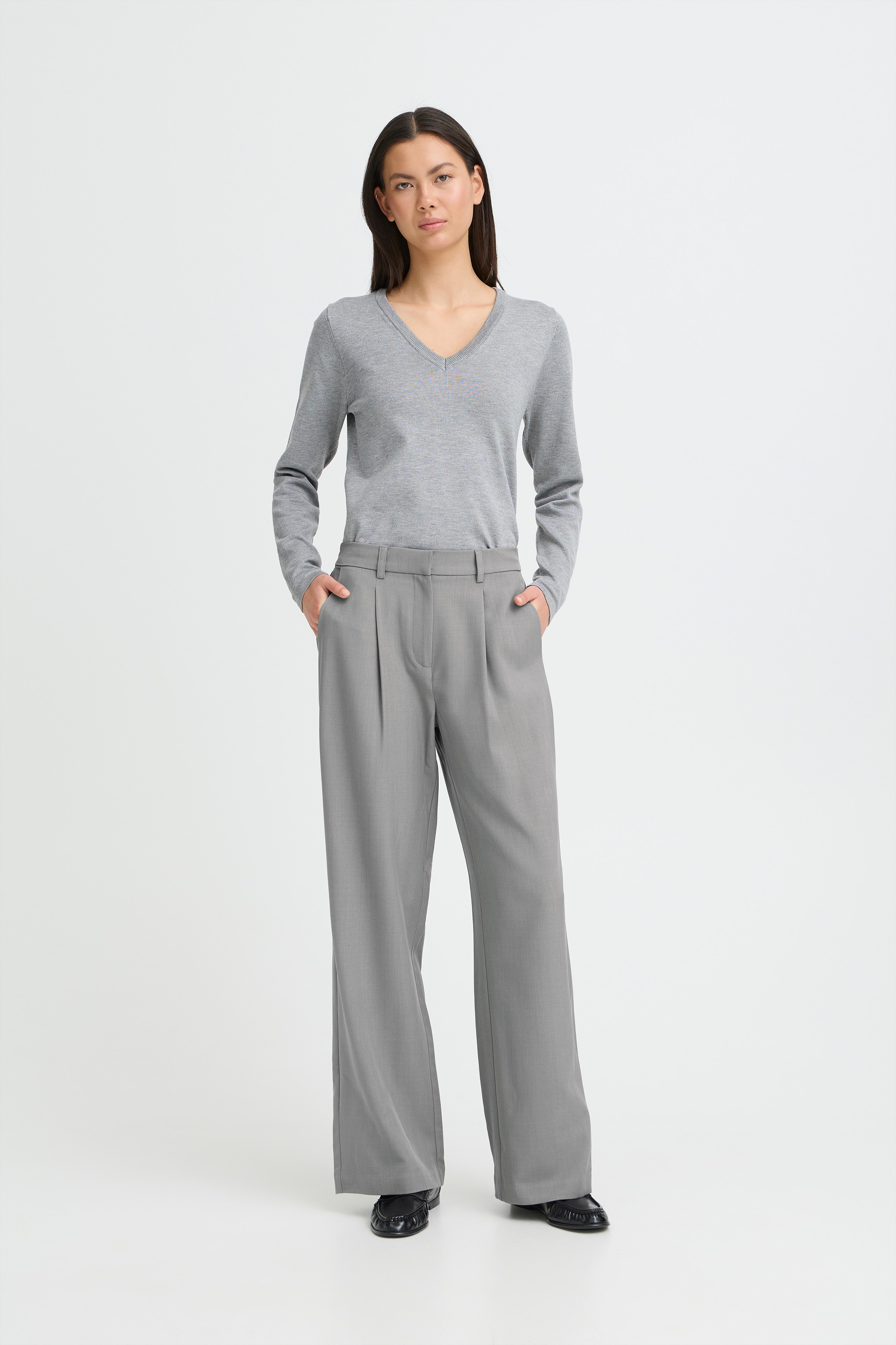 IHFAVA Wide Pantalon LOOKBOOK FRONT 20125679-200318