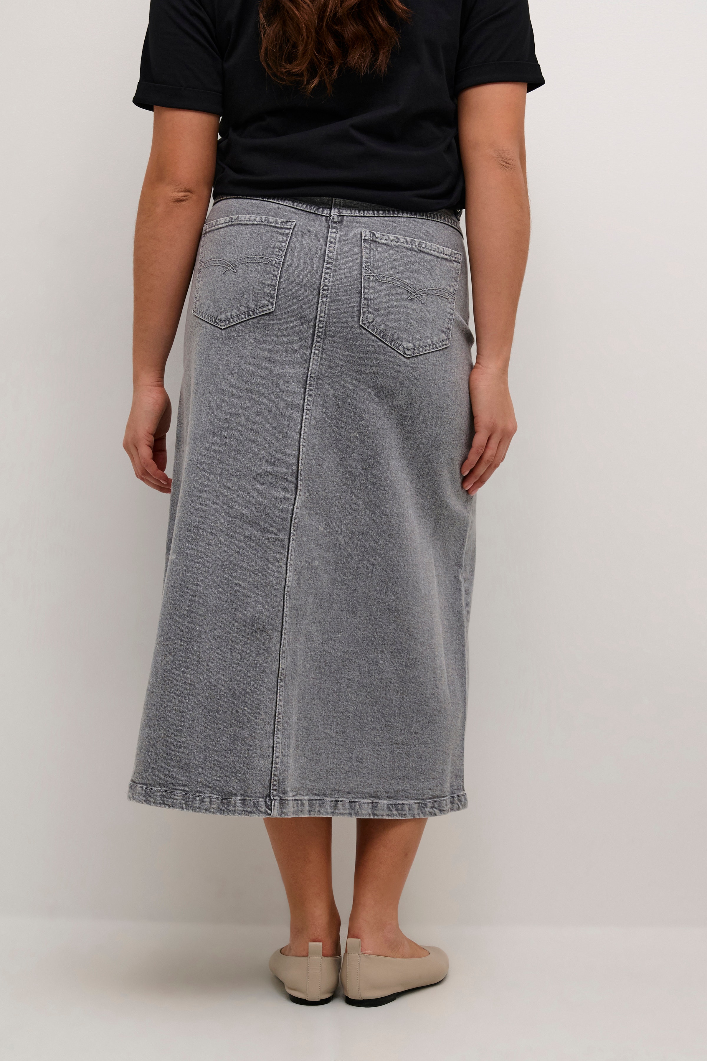 CUami Denim Skirt LOOKBOOK BACK 50110270-106432