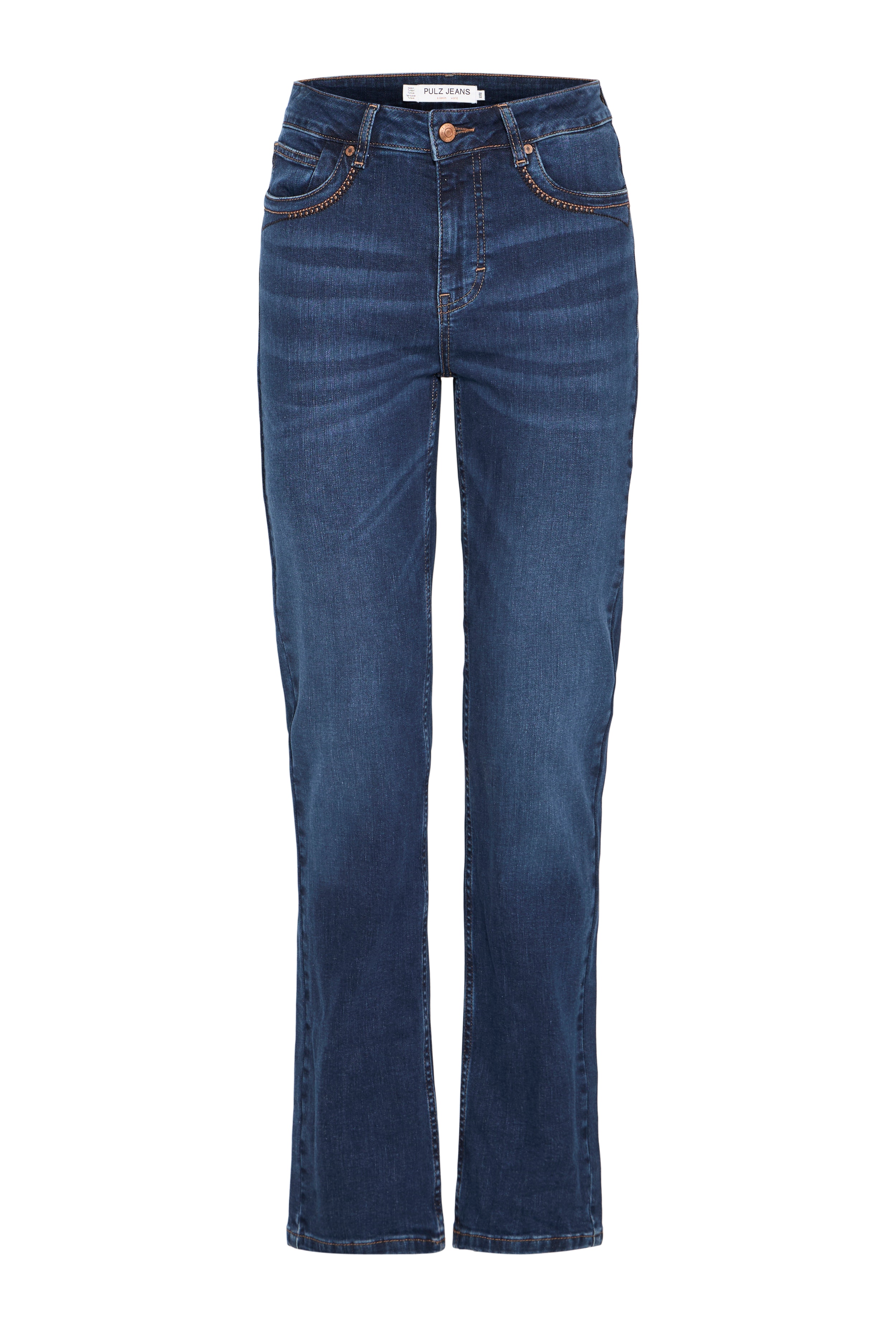 PZELLE HW Jeans Straight Leg PACK FRONT 50208008-200002