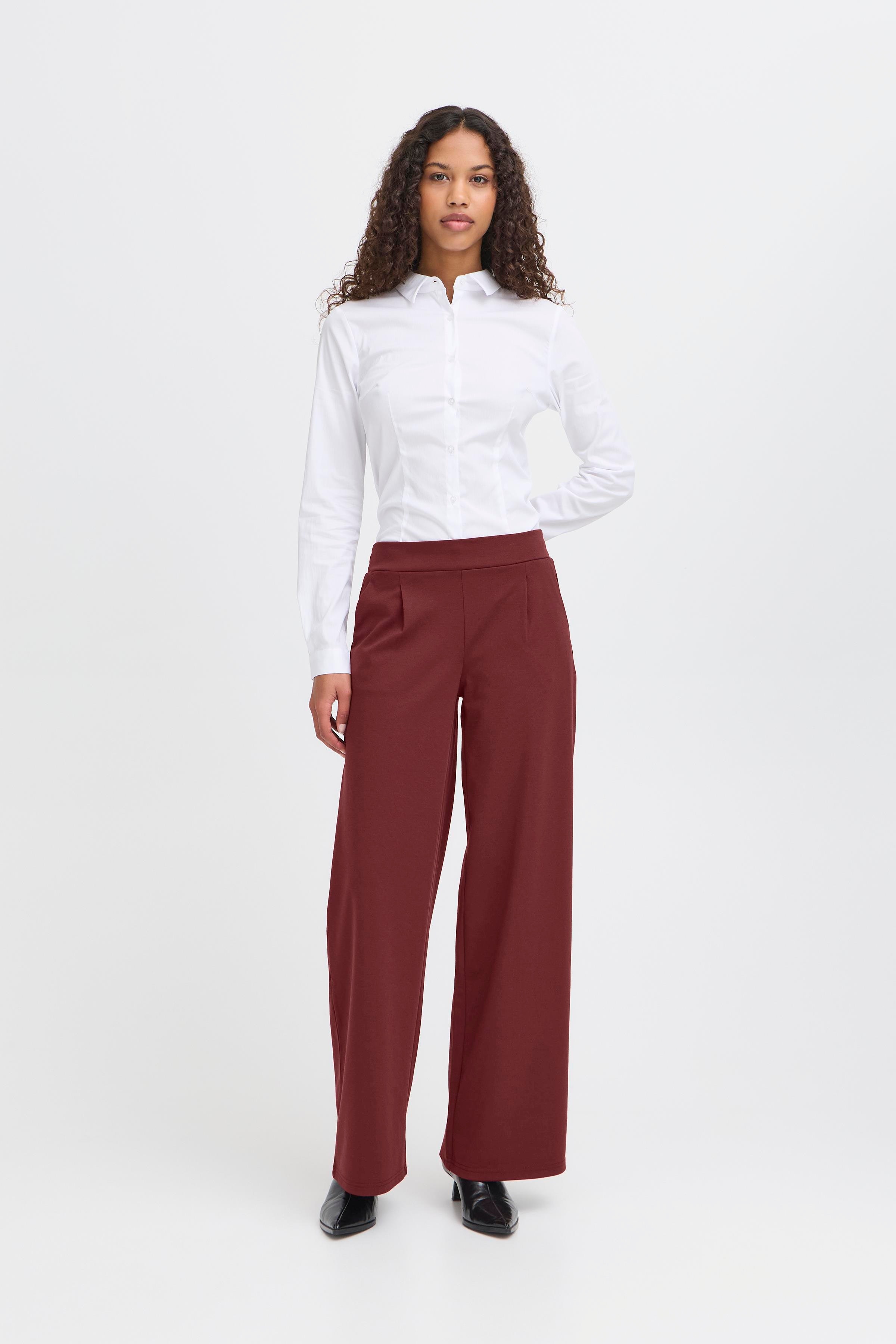 IHKATE LONG WIDE Bukser LOOKBOOK FRONT 20118337-191627