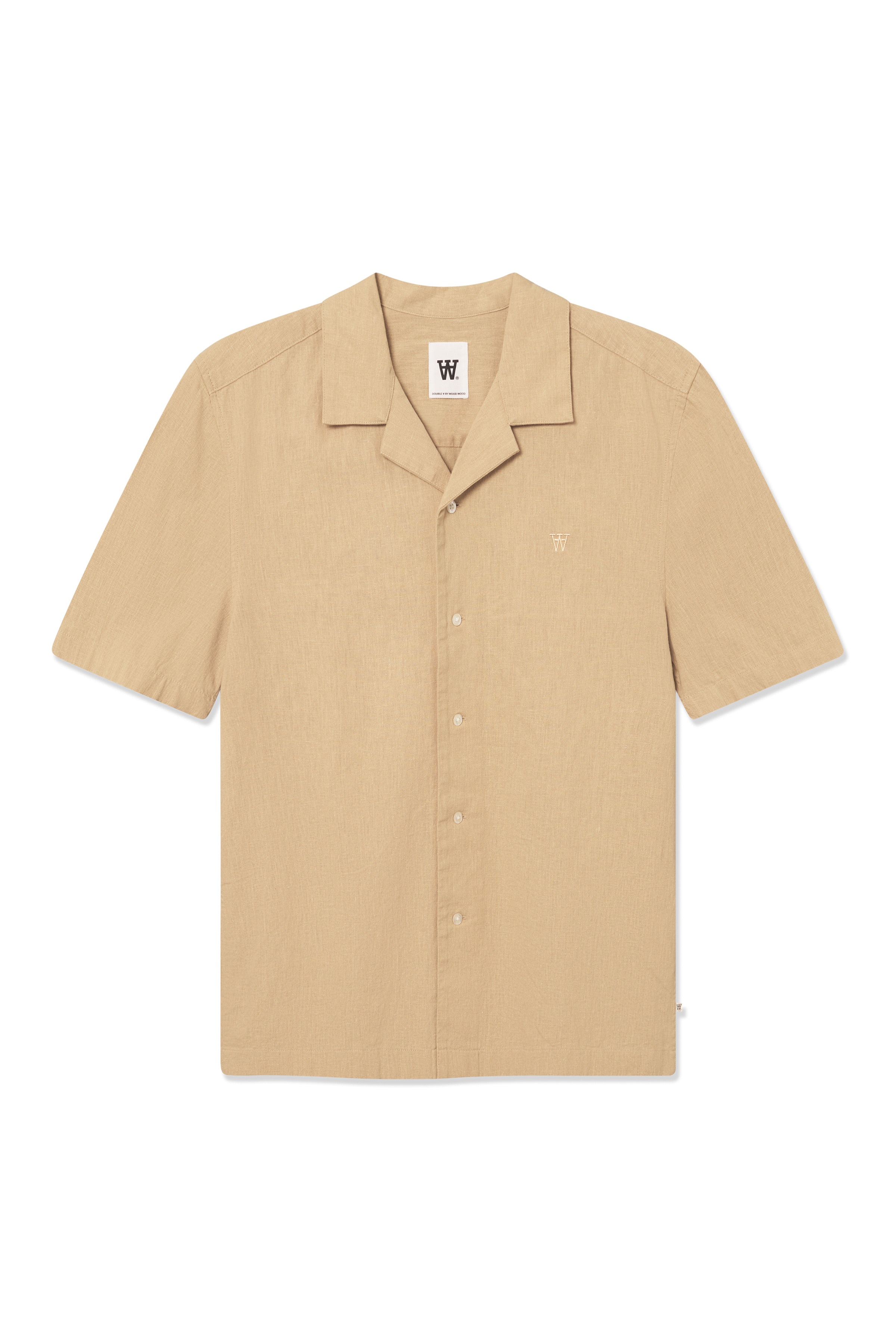 WWaaron Linen Shirt PACK FRONT 30251403-161120