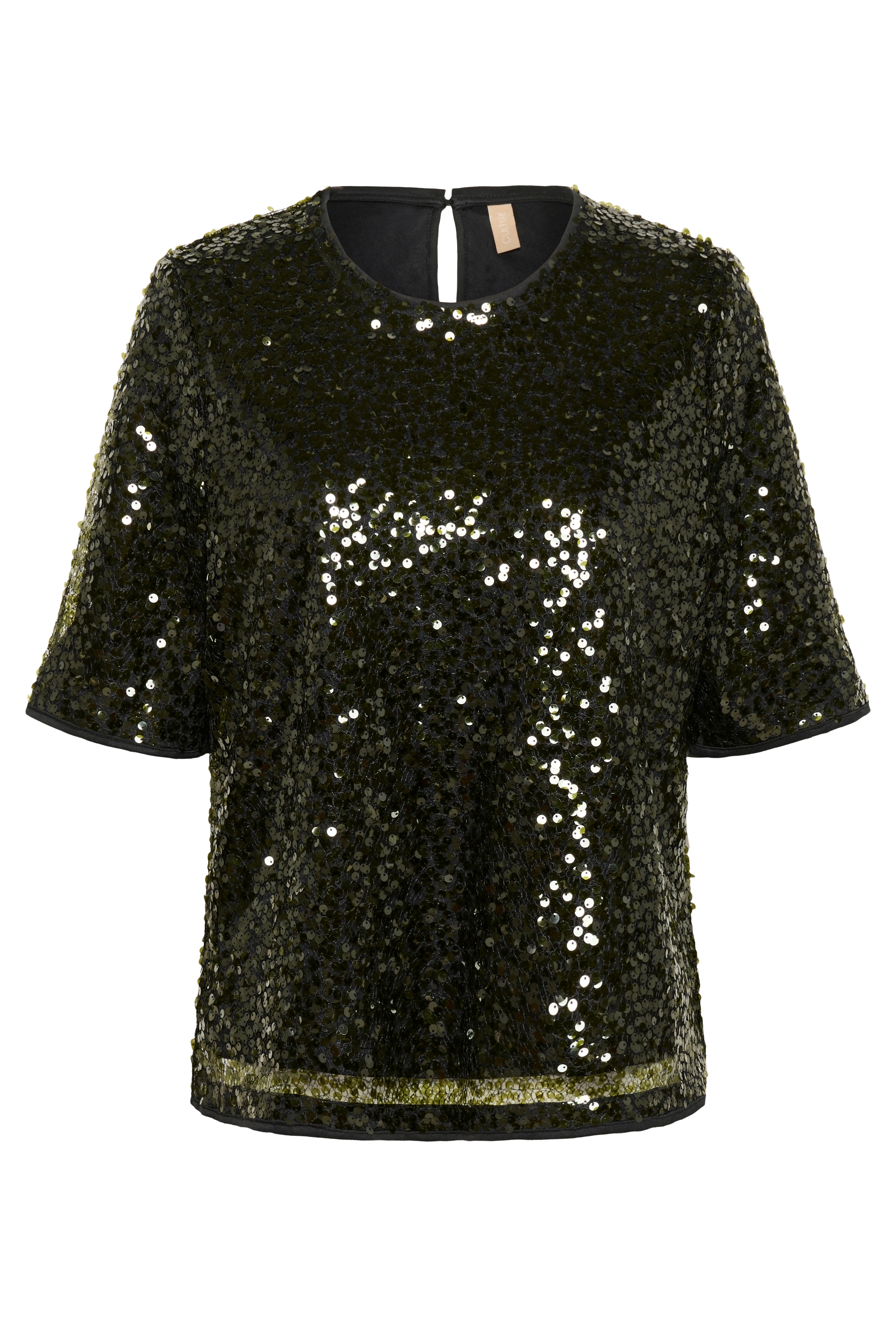 CUmelia Sequin blouse PACK FRONT 50112479-190515