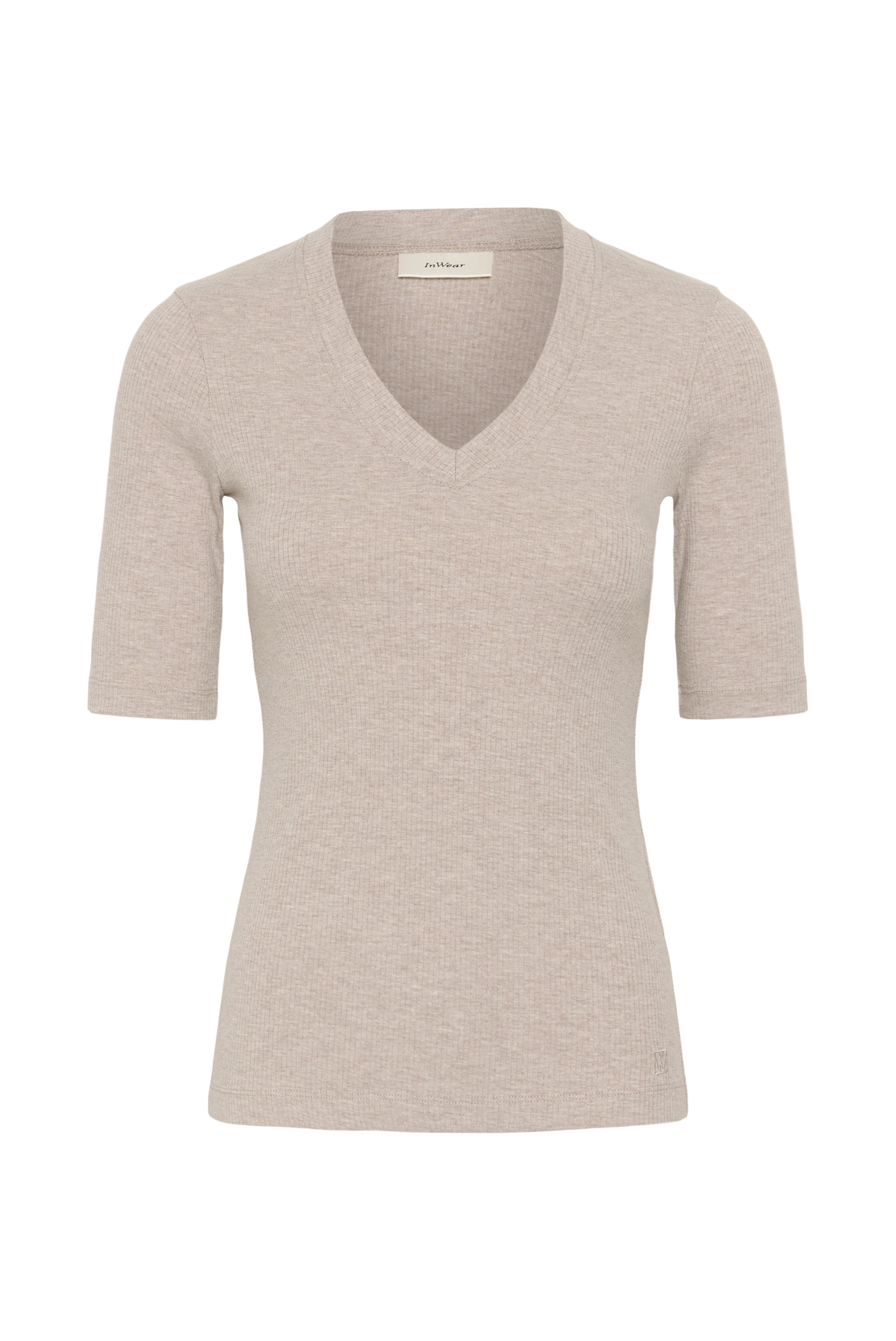 DagnaIW Melange V T-shirt PACK FRONT 30106865-300597