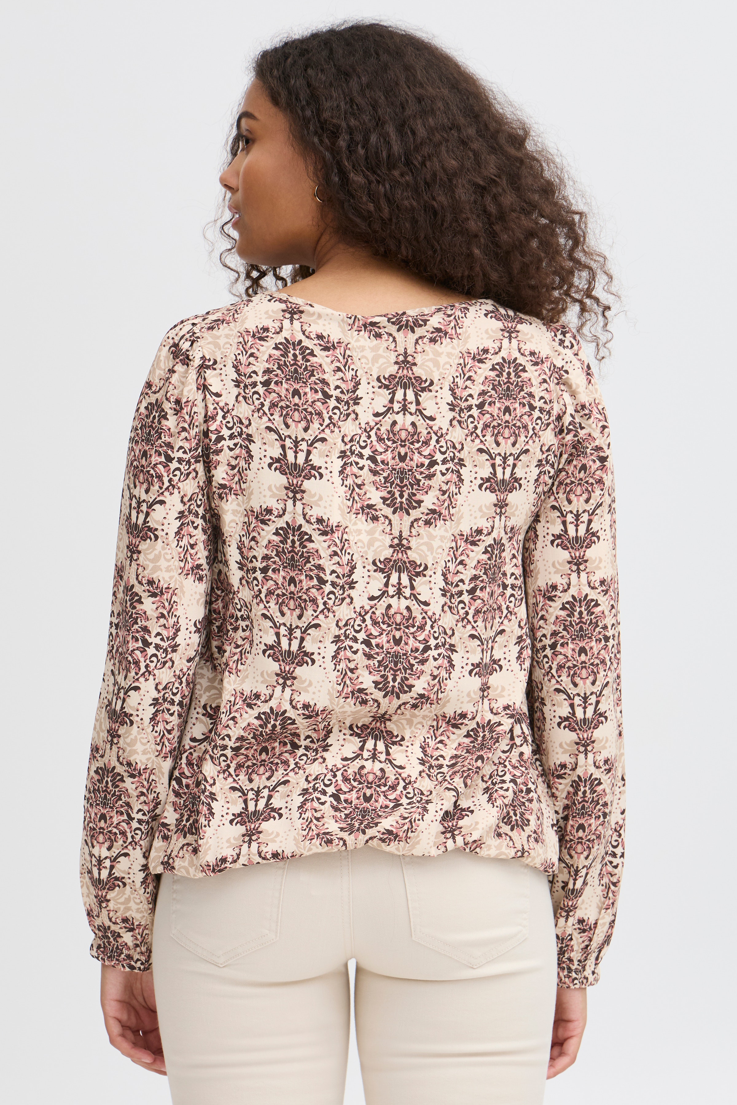 FRFLOWY Langermet bluse LOOKBOOK FRONT 20615119-204183
