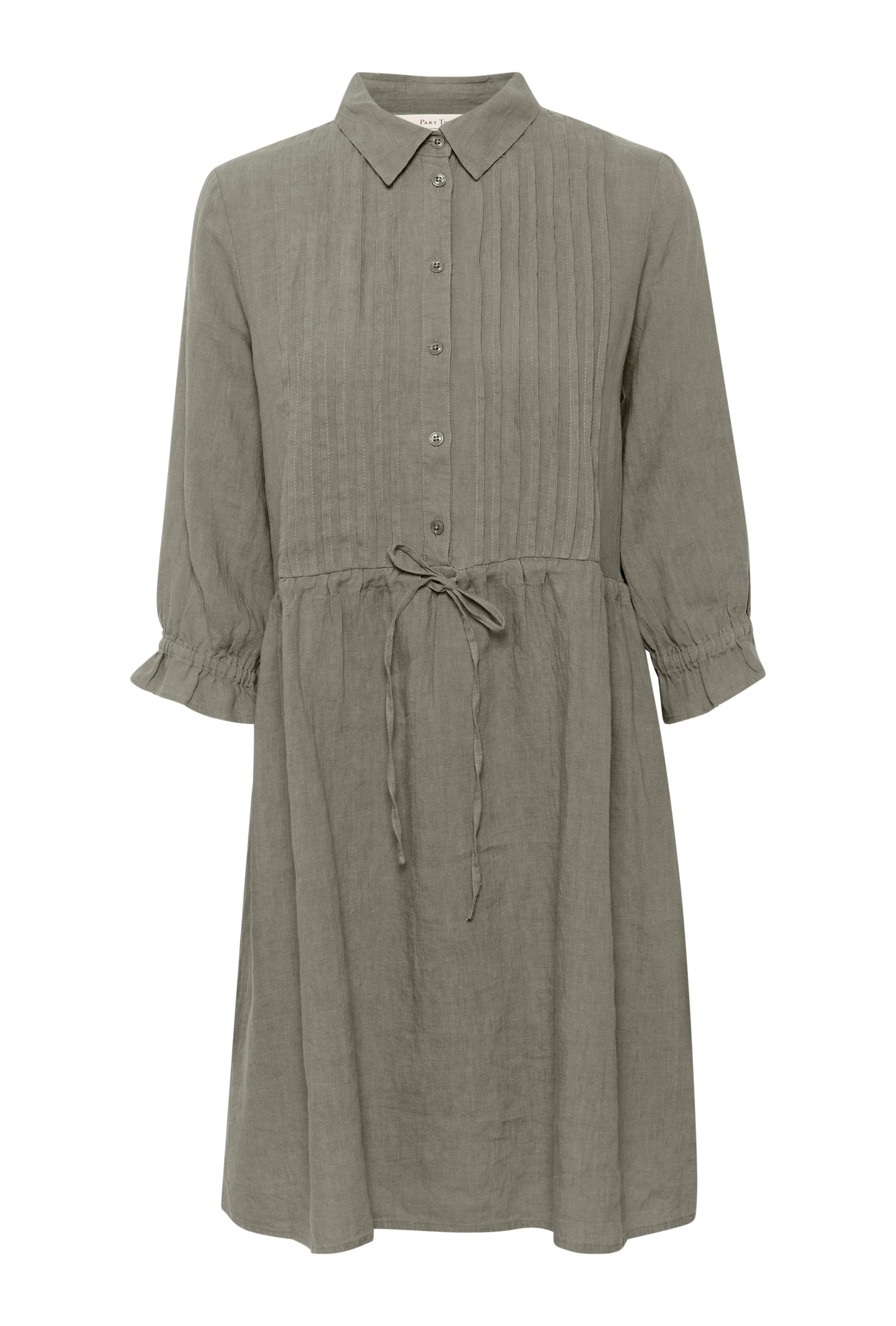 SalliePW Short linen dress LOOKBOOK FRONT 30308503-170613