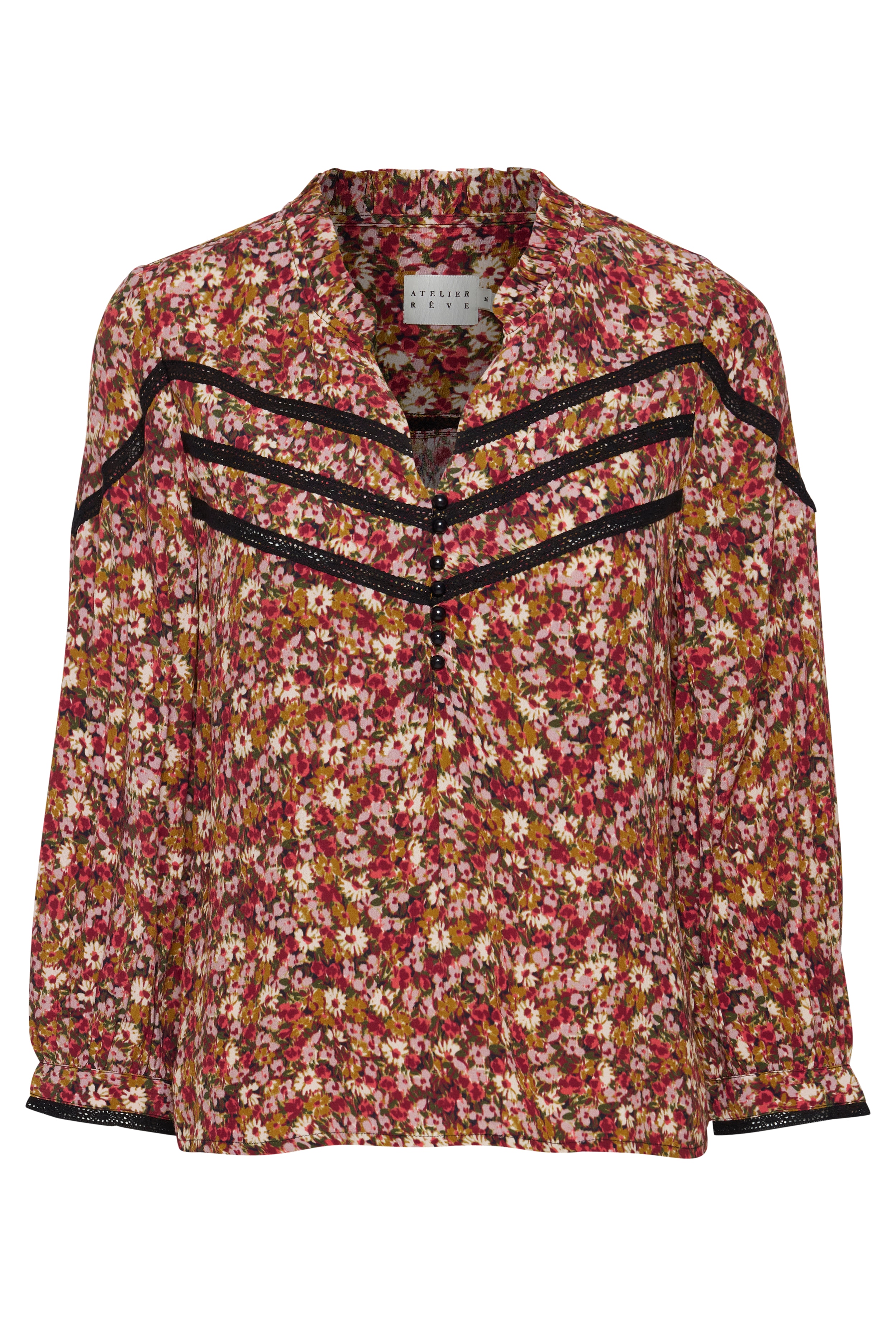 IRCHARMINE Blouse PACK FRONT 20116707-190419