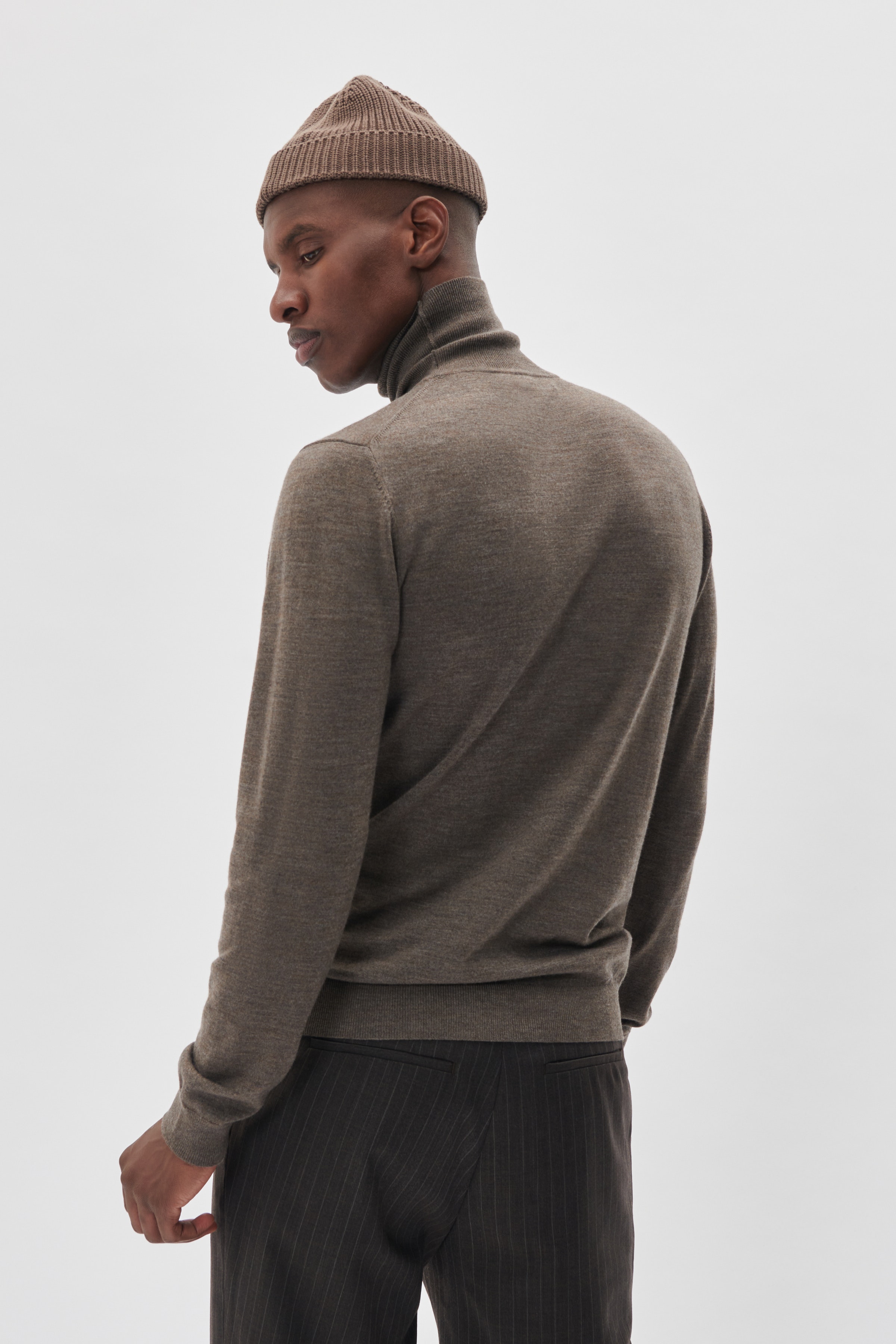 MAparcusman Merino Strickpullover LOOKBOOK BACK 30204905-1908201