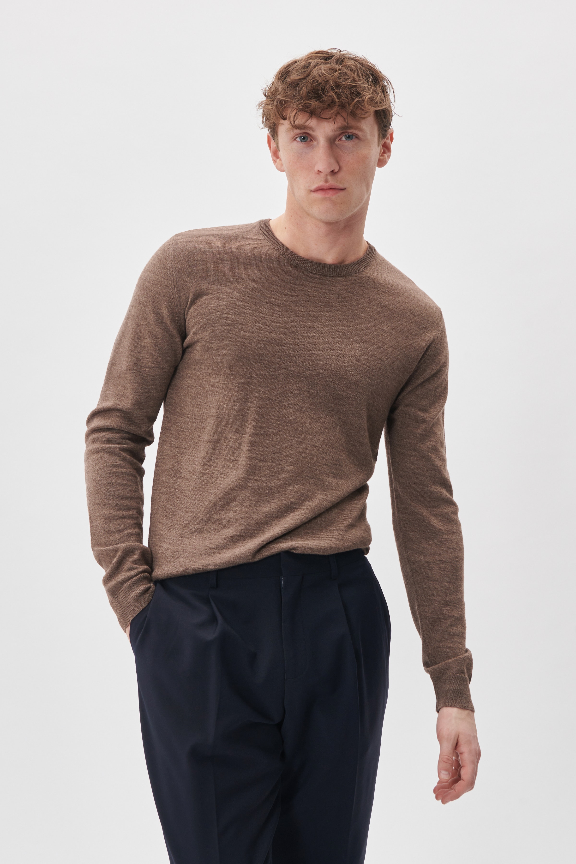 MAPetro Gerbreide Trui LOOKBOOK FRONT 30206499-1908081