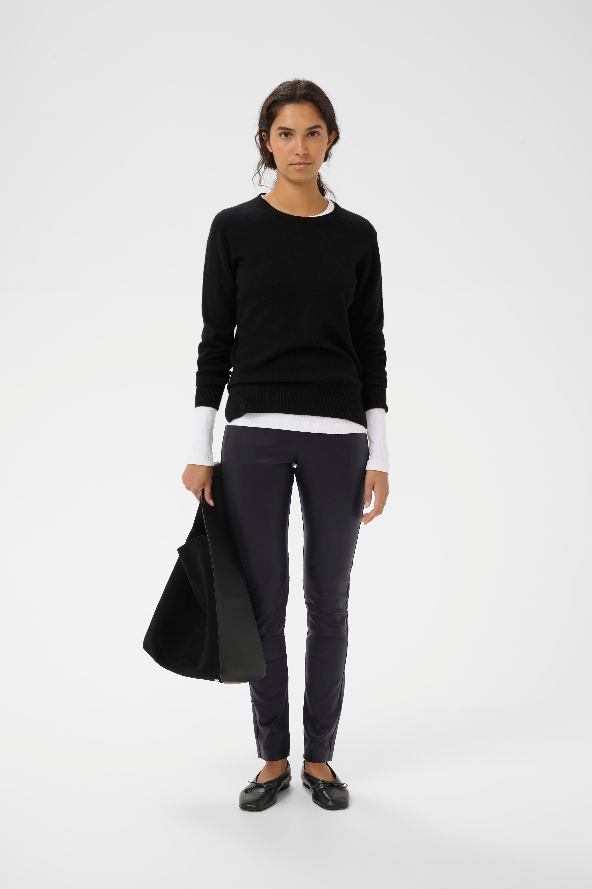 Luella Leather Leggings LOOKBOOK FRONT 30104634-10050