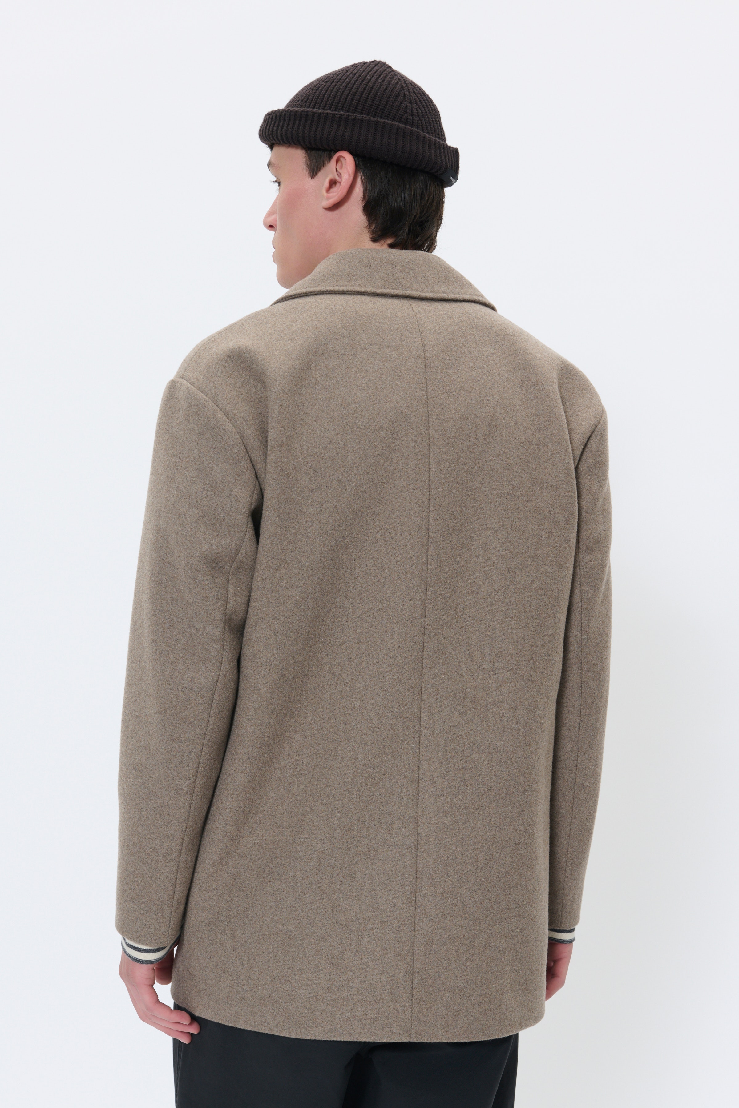 MAburnley Uldfrakke LOOKBOOK BACK 30208565-171108
