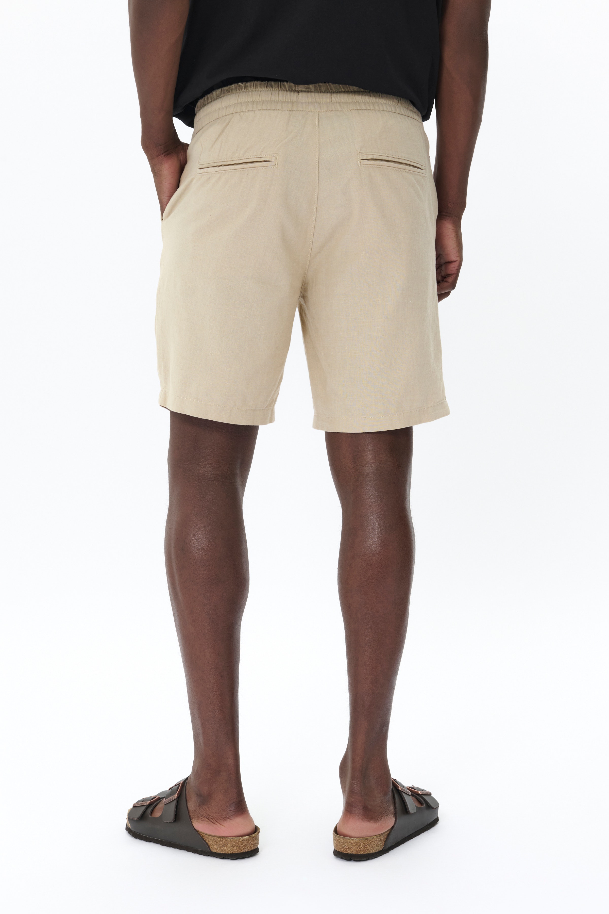 MAbarton linen shorts LOOKBOOK BACK 30206032-161105