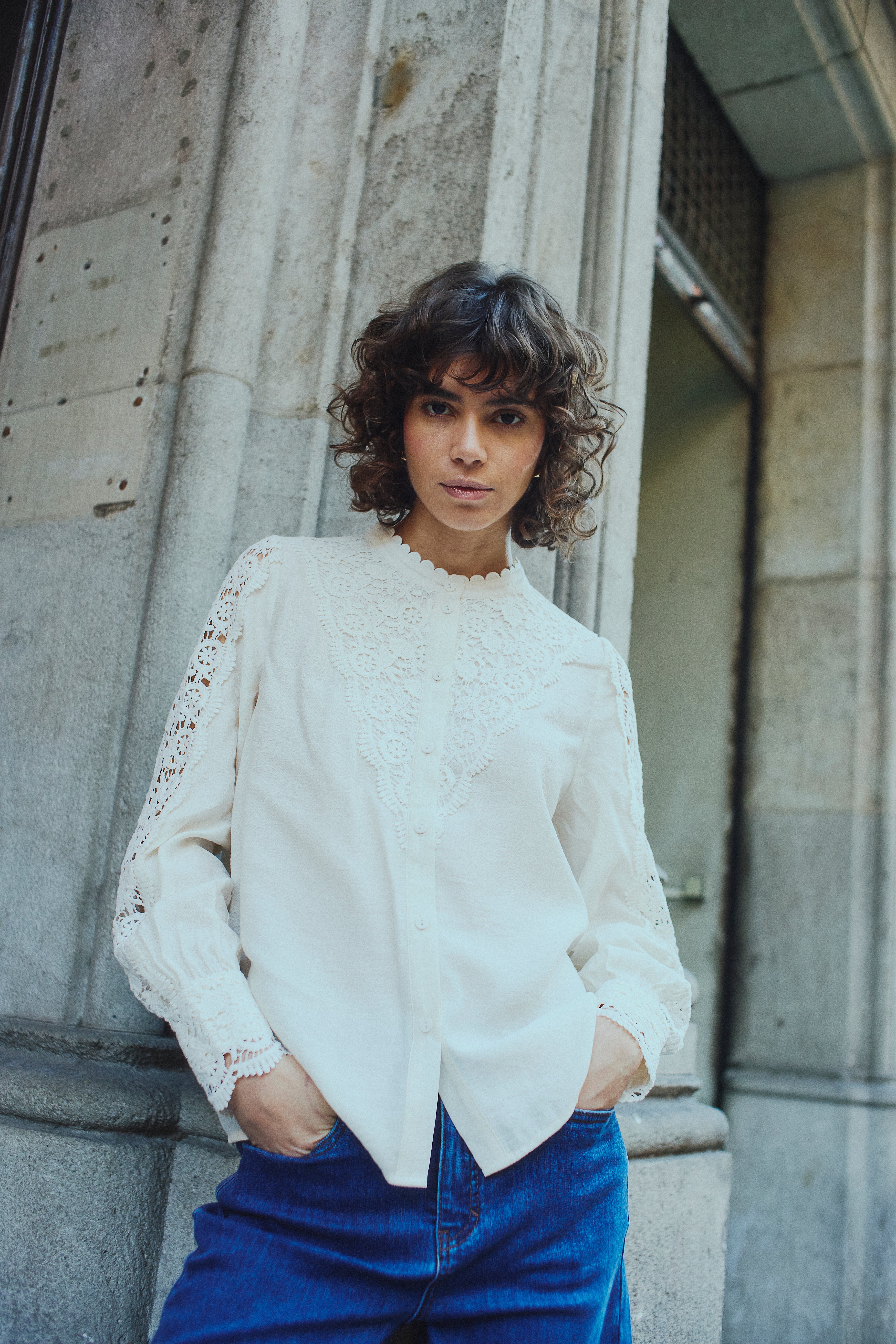 FRBLONDIE Bluse LOOKBOOK FRONT 20617033-110701